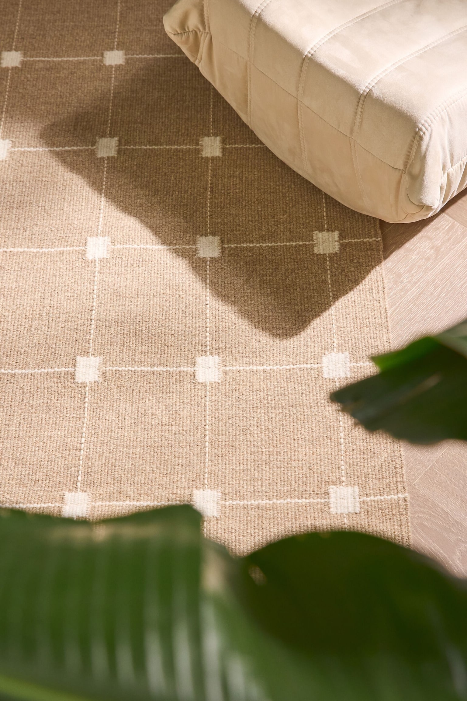 Dywan Wełniany Grady - Beżowy/Kremowy - 5