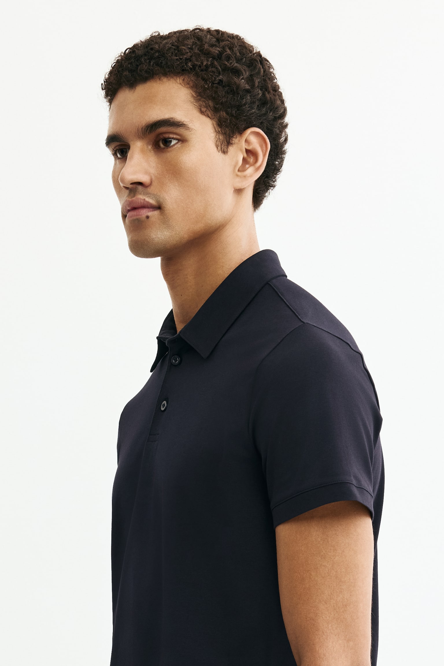 Slim Fit Polo shirt - Dark blue/Forest green/Yellow/Light purple/Black/Navy blue/Orange/Dark orange - 4
