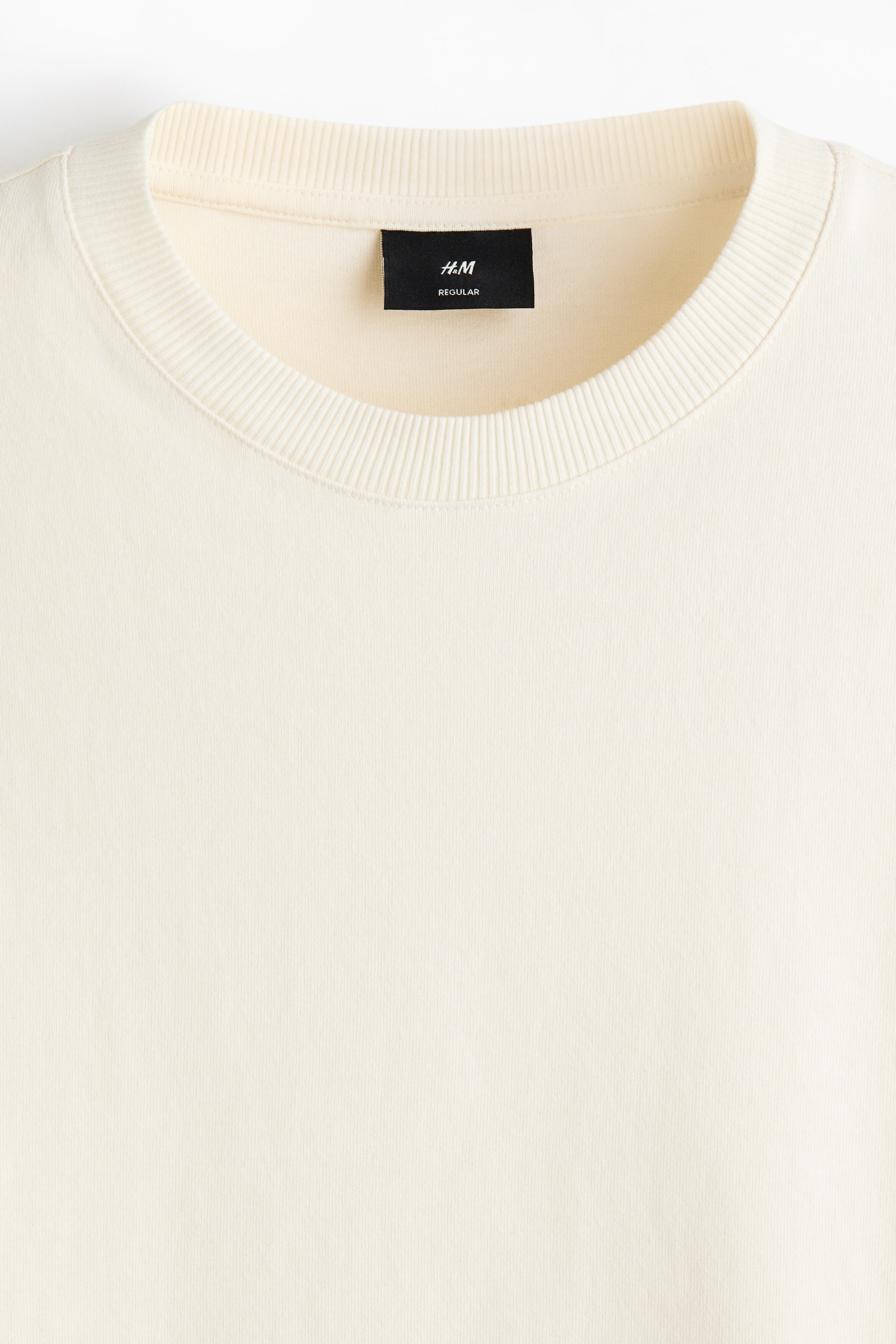 Мужские футболки H&M Regular-Fit Washed T-Shirt — фото 5