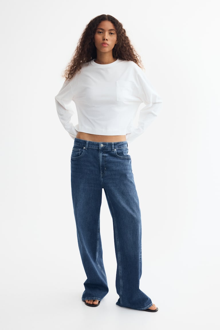 Wide High Waist Jeans
