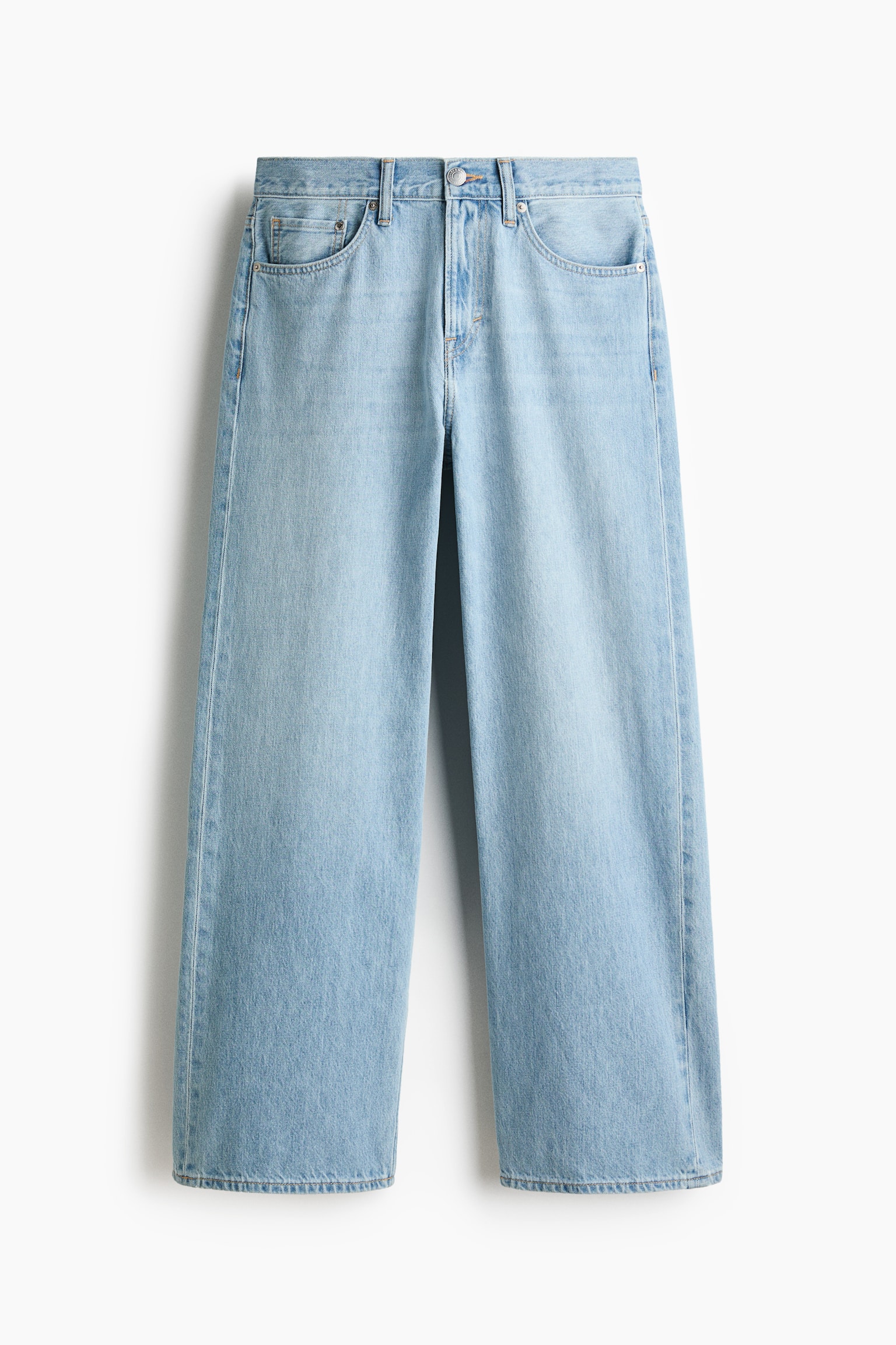 Loose Straight Jeans - Light denim blue/Denim blue/Dusty denim blue/Dark denim blue/Beige/Denim black/Denim brown