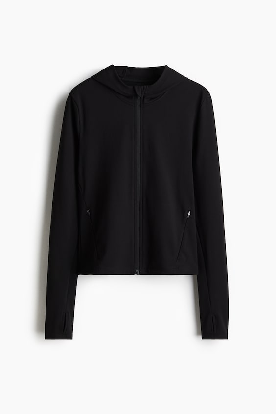 Женские куртки H&M Hooded Activewear Jacket with SoftMove™