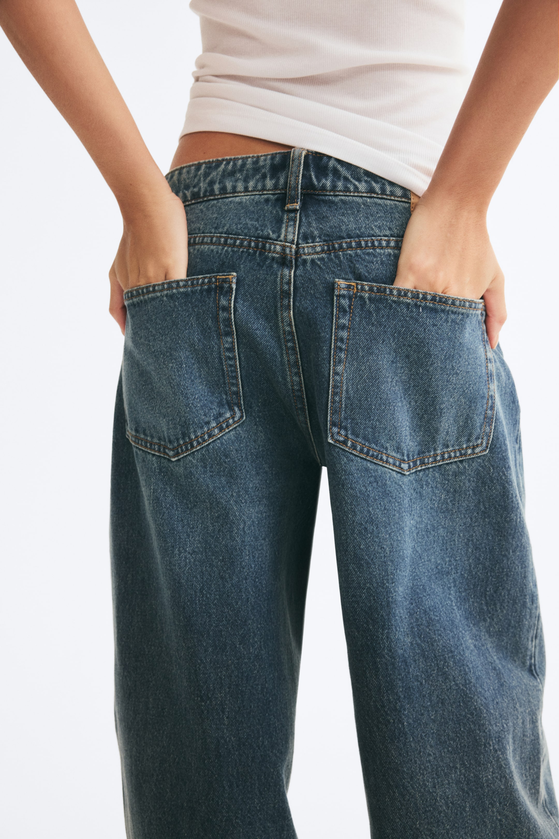Baggy Regular Waist Jeans