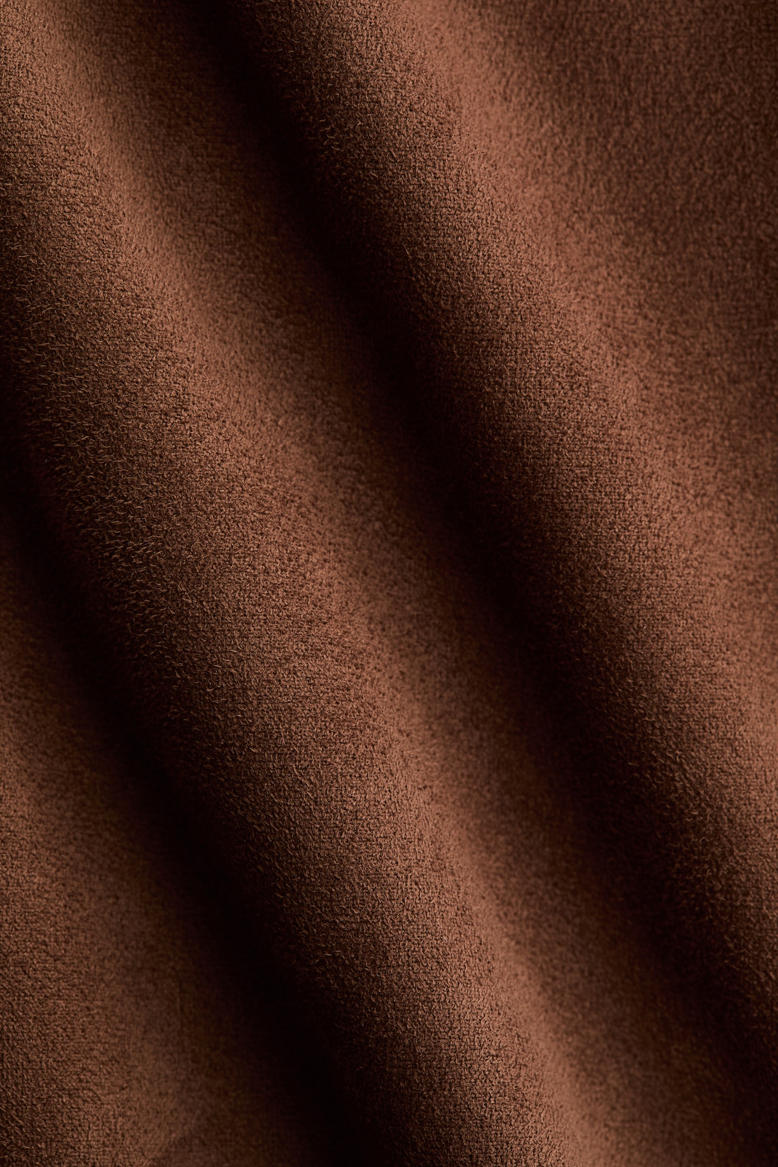 Ärmelloses Midikleid - Braun - 4