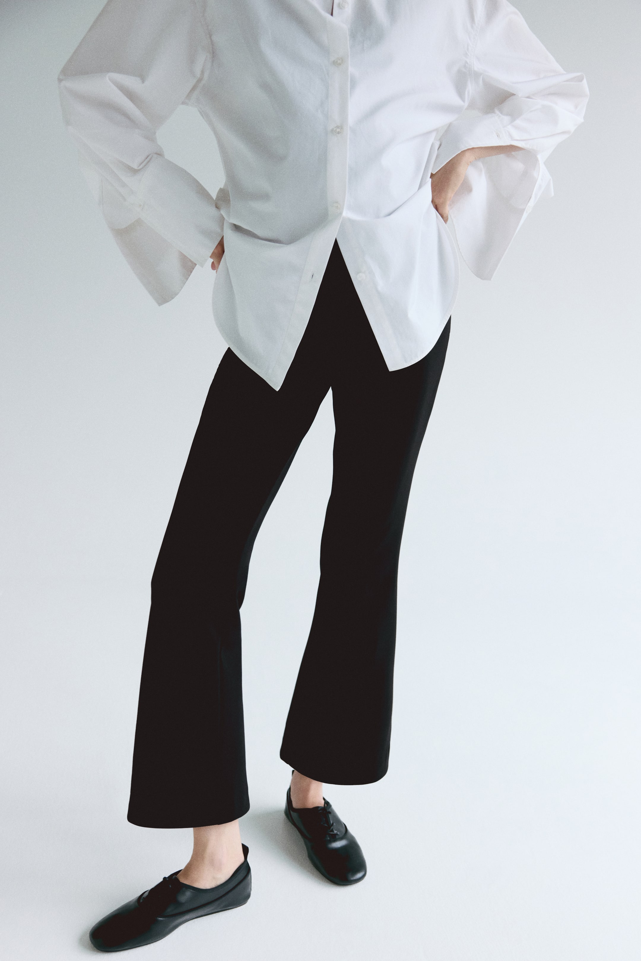 MAMA Flared Interlock Pants