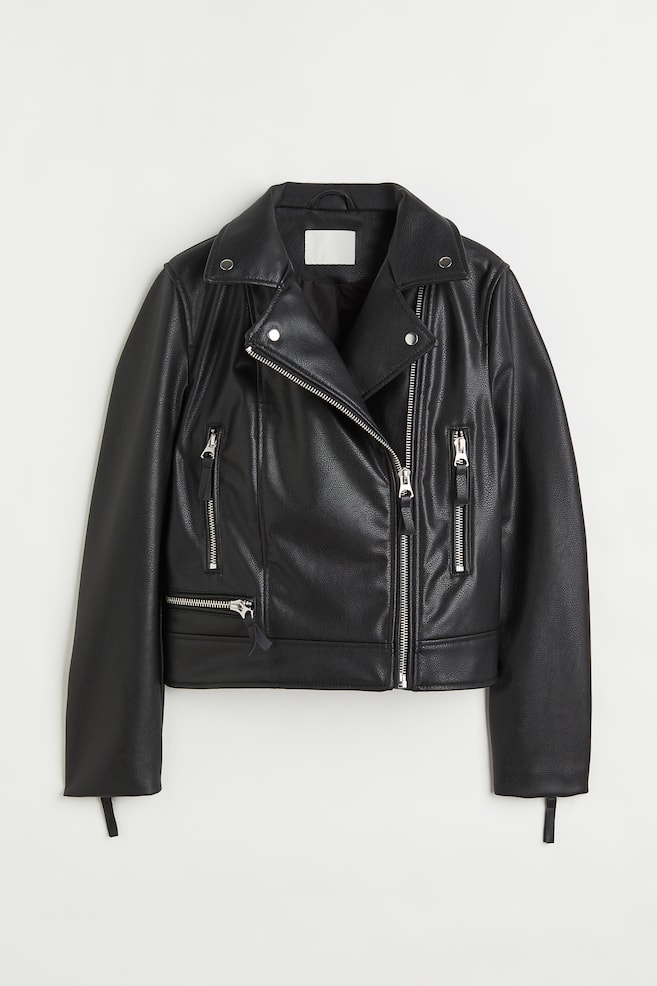 Biker jacket - Black - 2