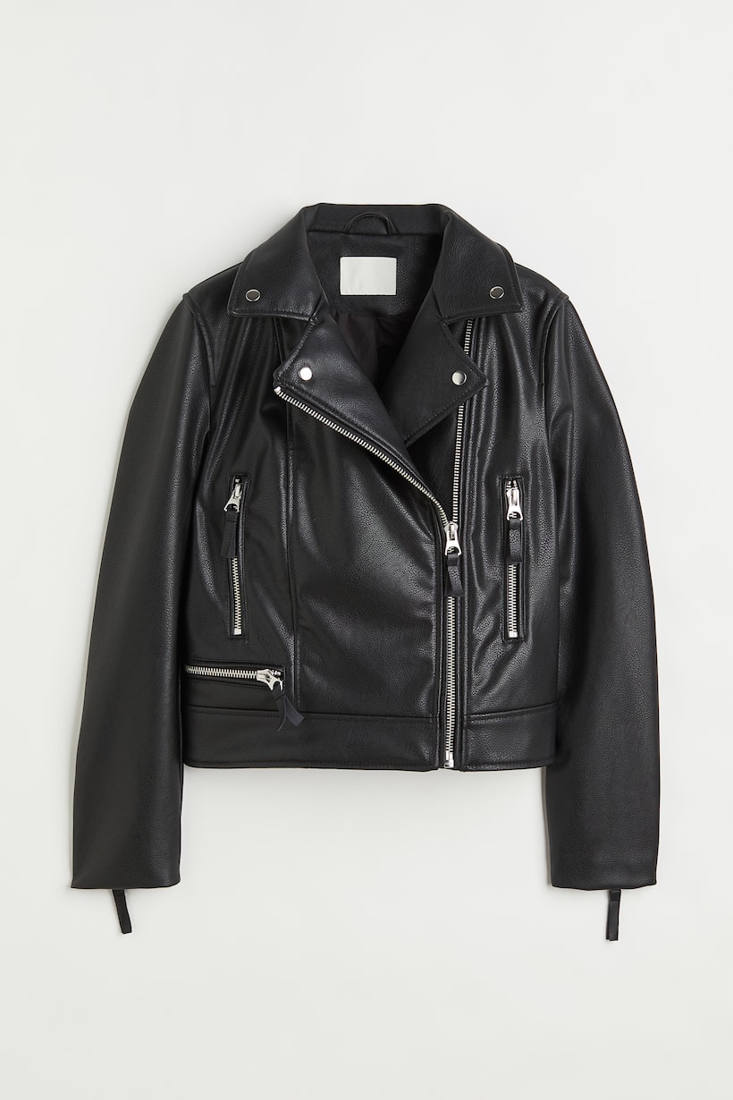 Biker Jacket H&m Hm Jacken Sale Jacken In H&m Leather