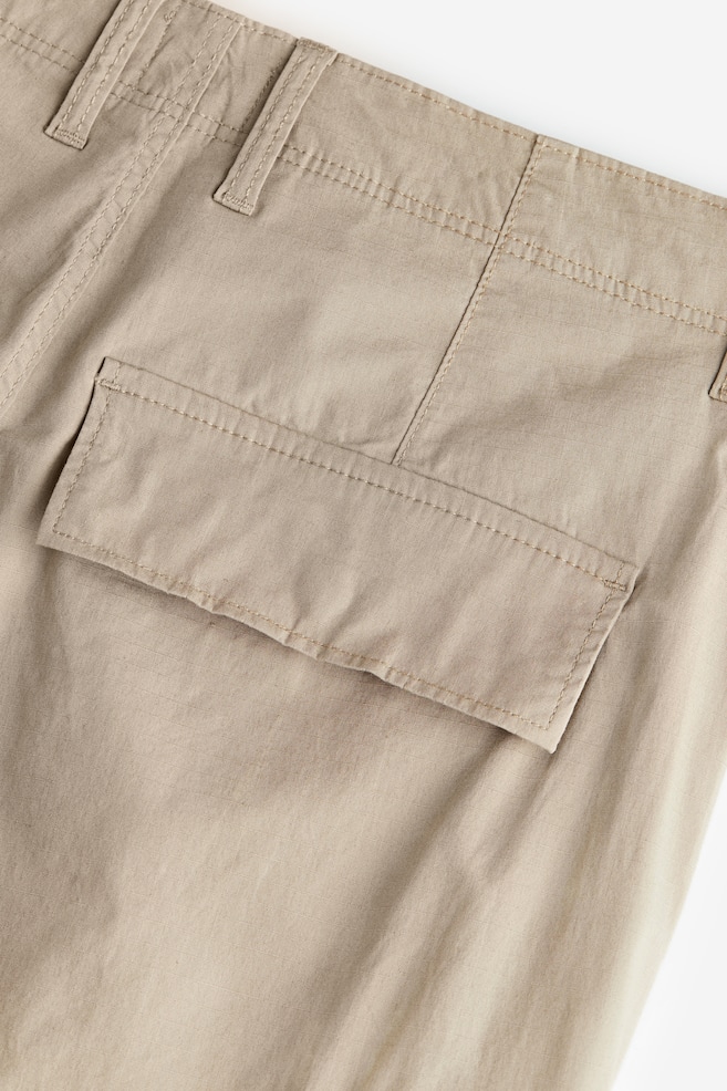Relaxed Fit Cargo trousers - Beige/Black/White - 5