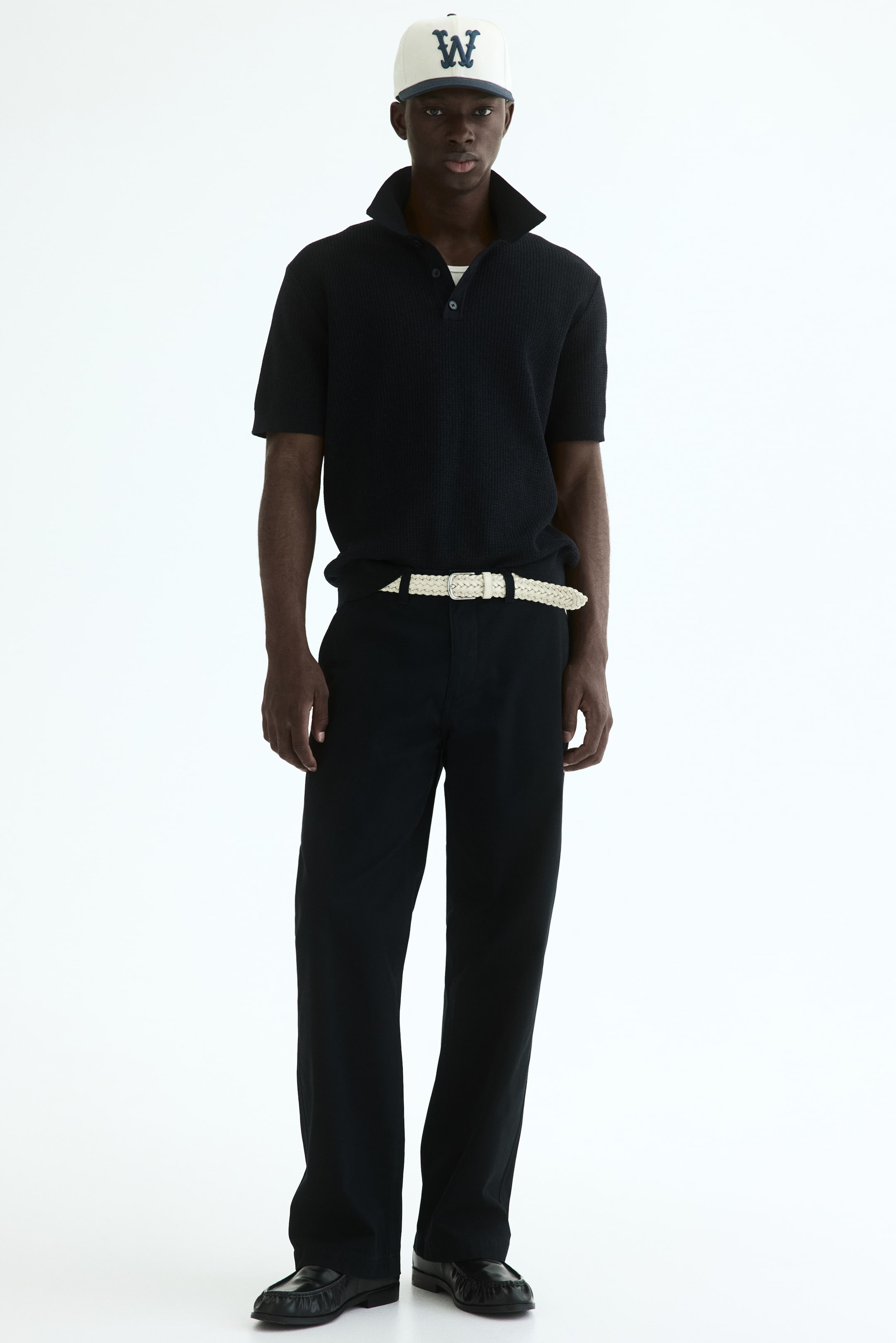 Regular-Fit Knit Polo Shirt