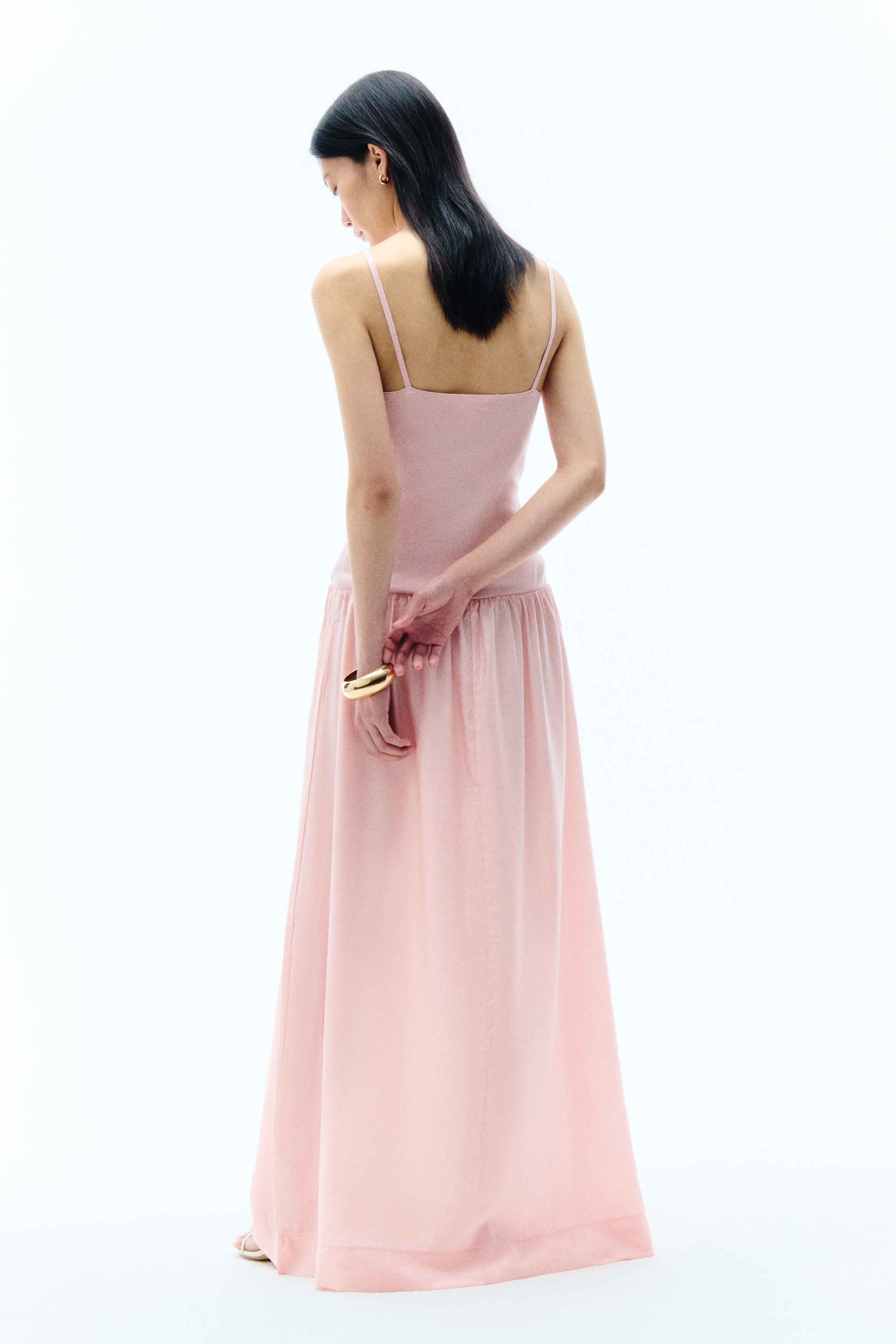 Jersey strappy dress
