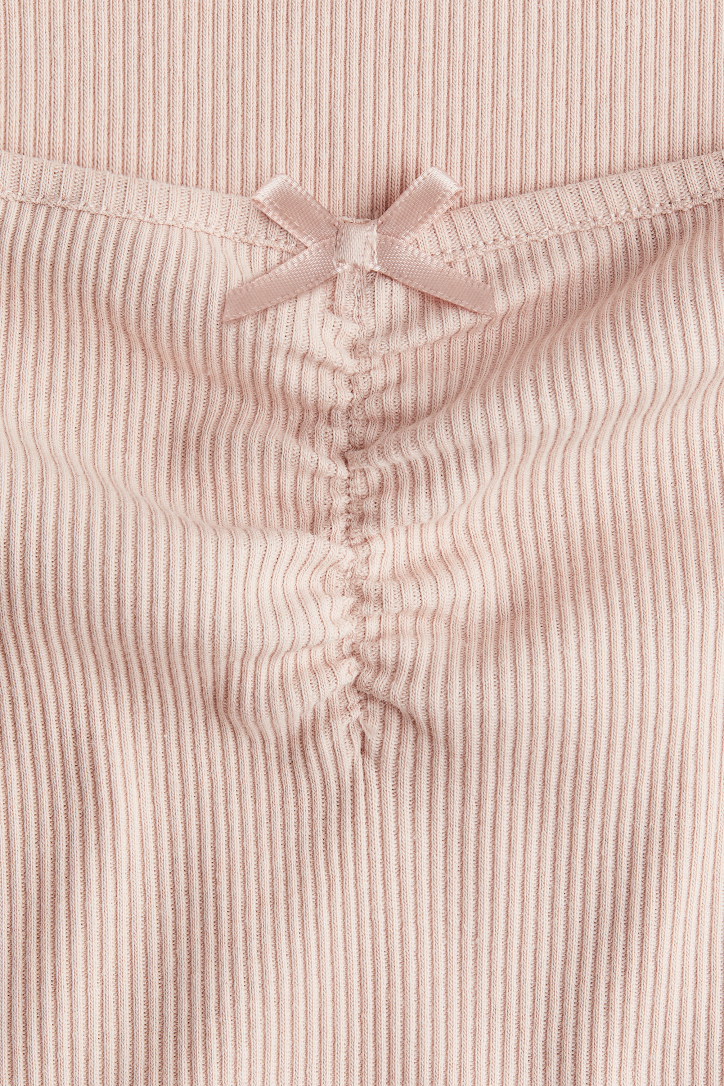 Gathered cap-sleeved top