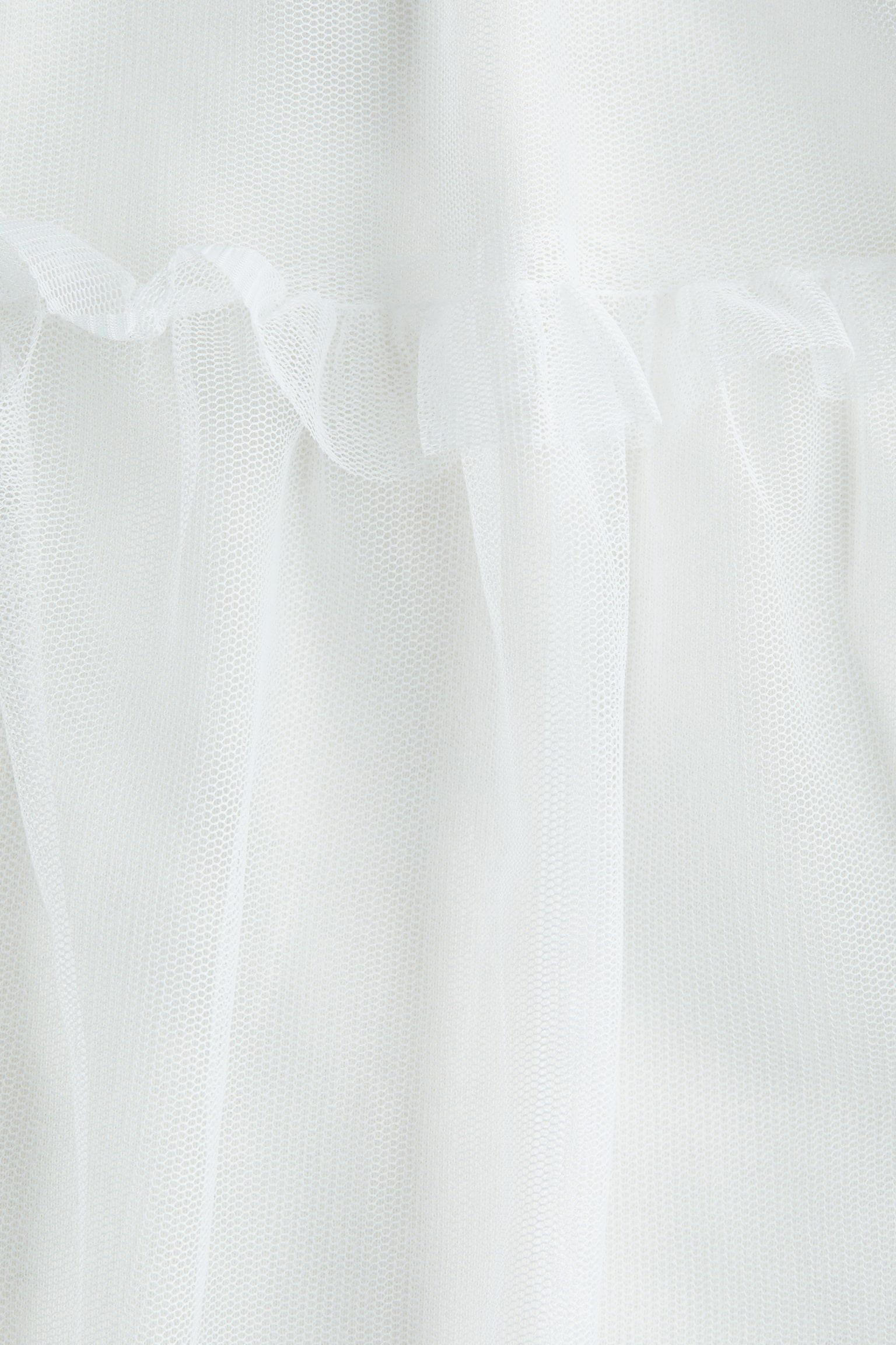 Tulle-skirt dress - White/Light purple - 5