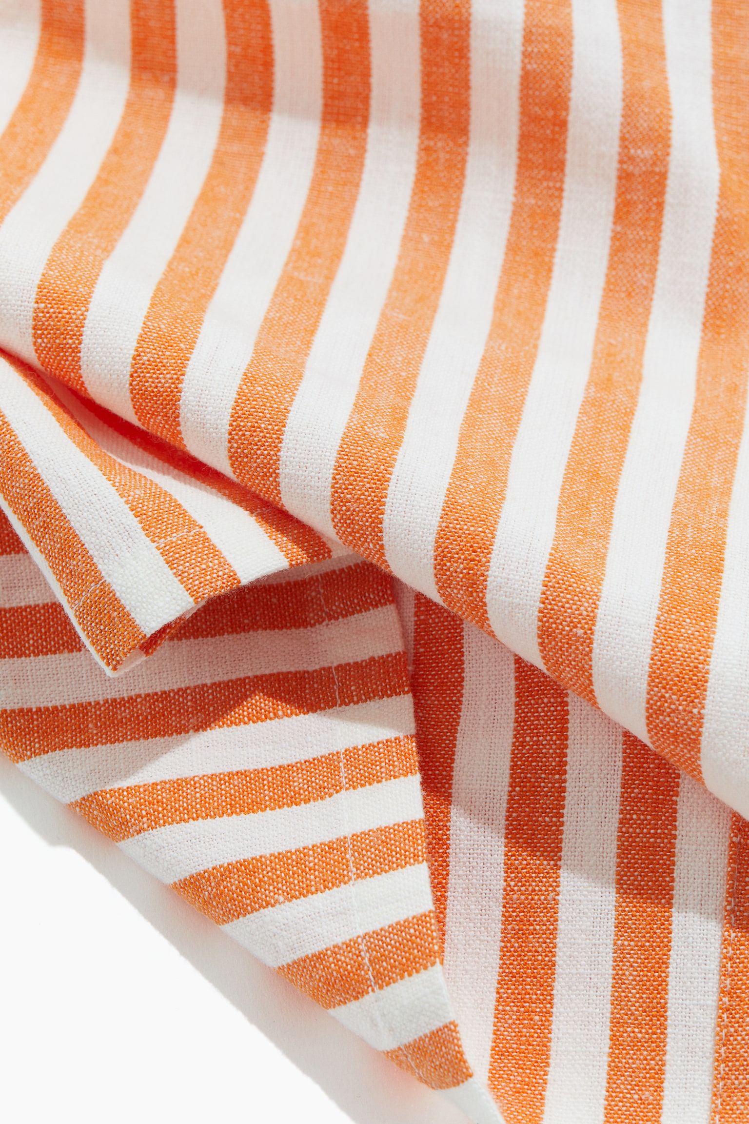 2-pack napkins - Orange/Striped - 3