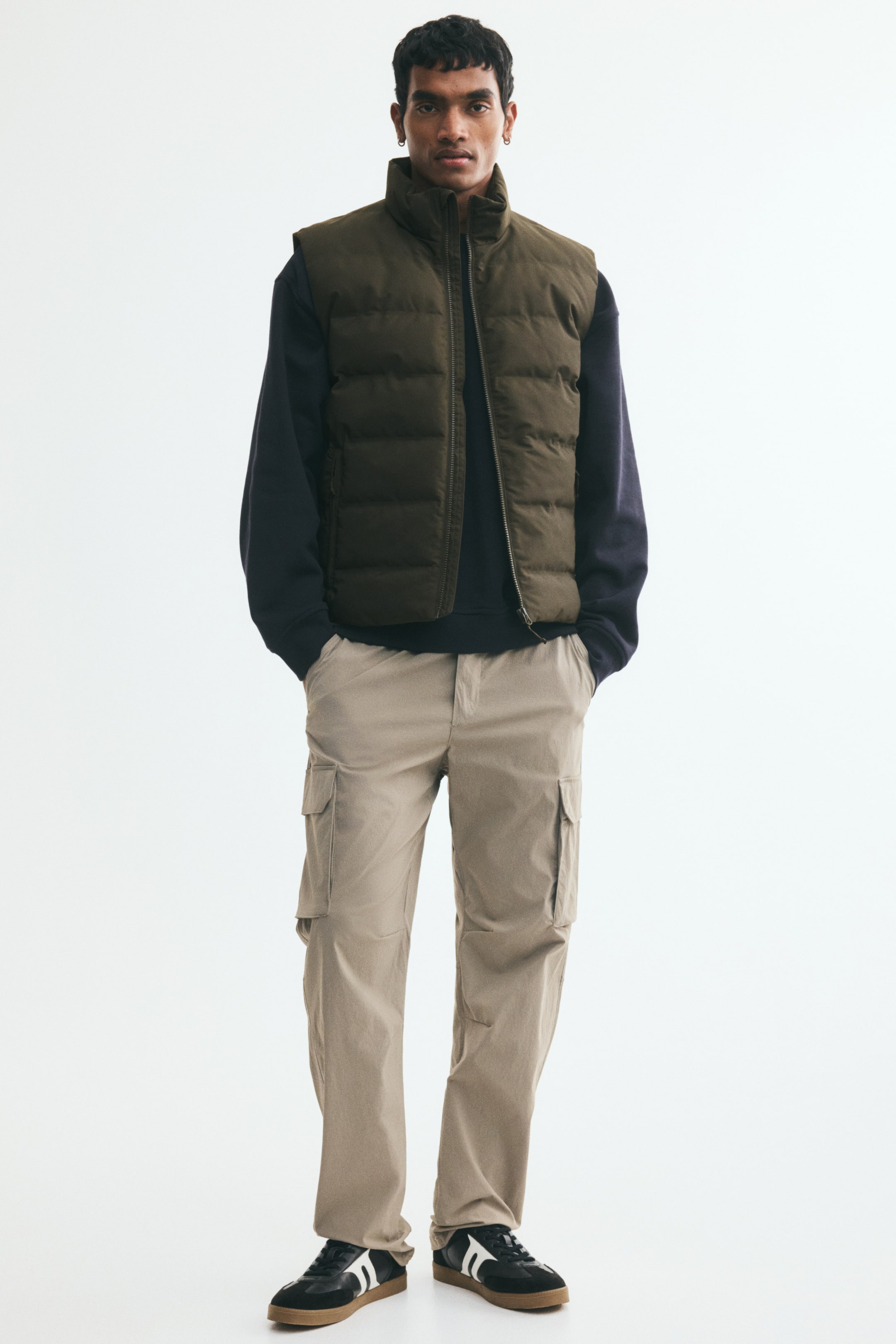 Windproof & Water-Repellent Puffer Vest