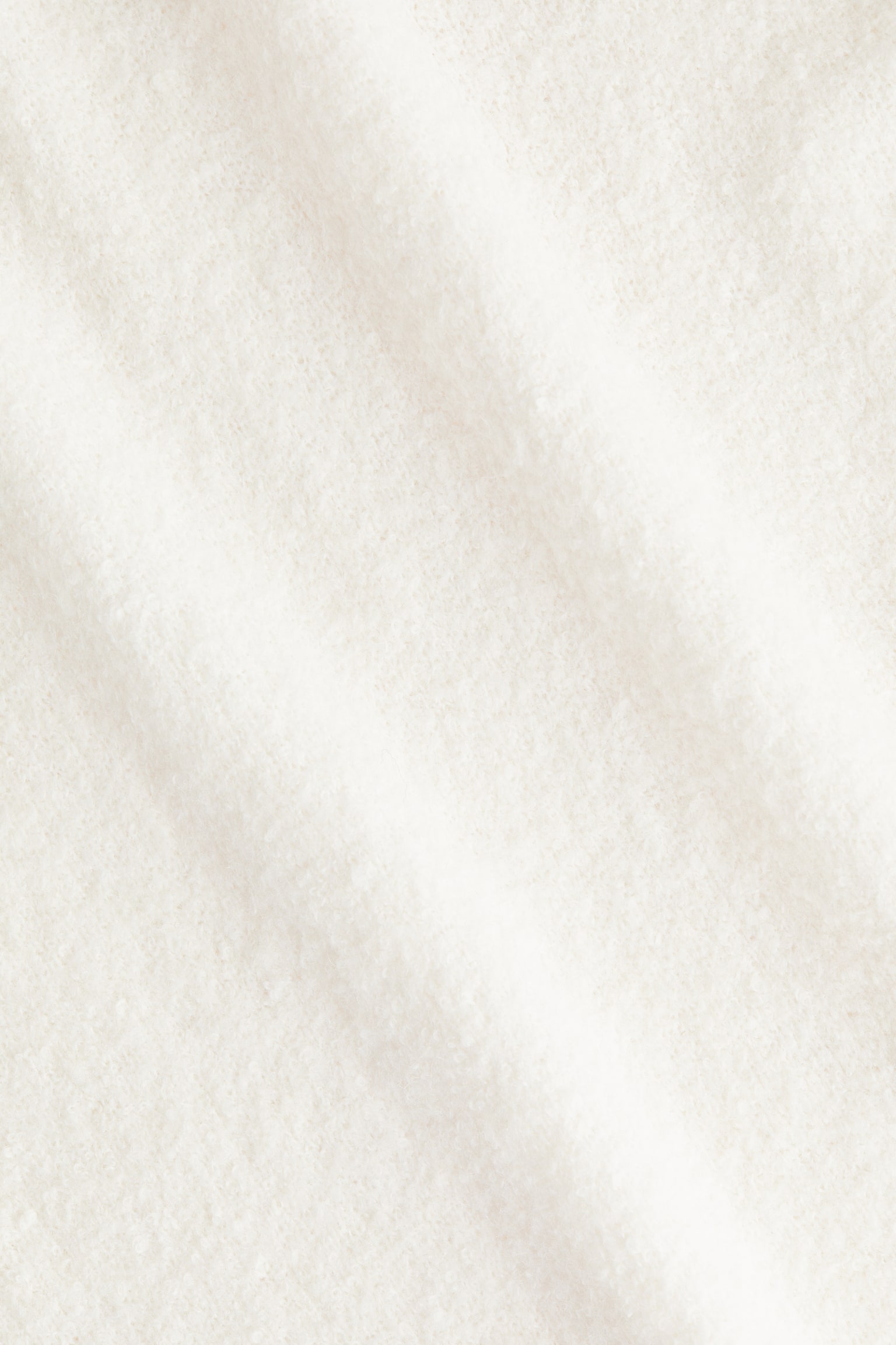 Hooded wool-blend dress - Crema - 3