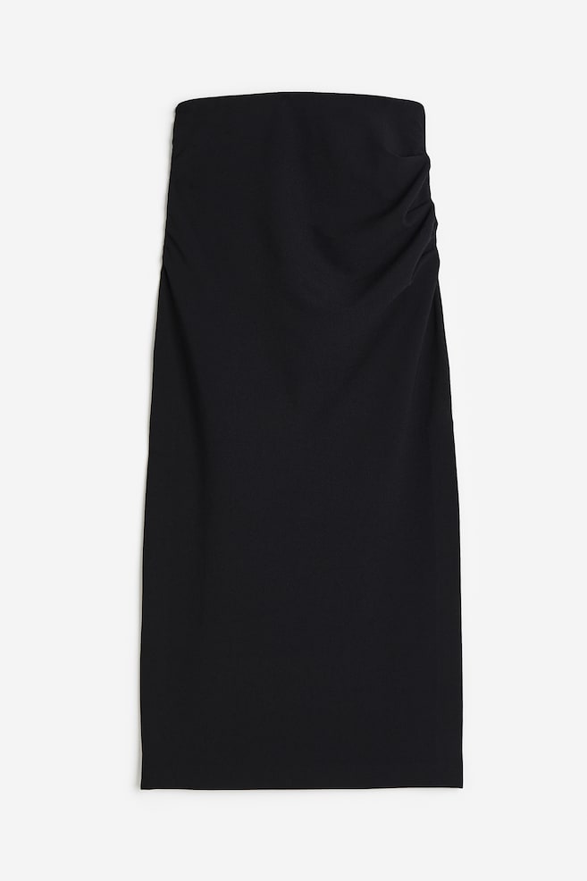 Draped skirt - Black - 2