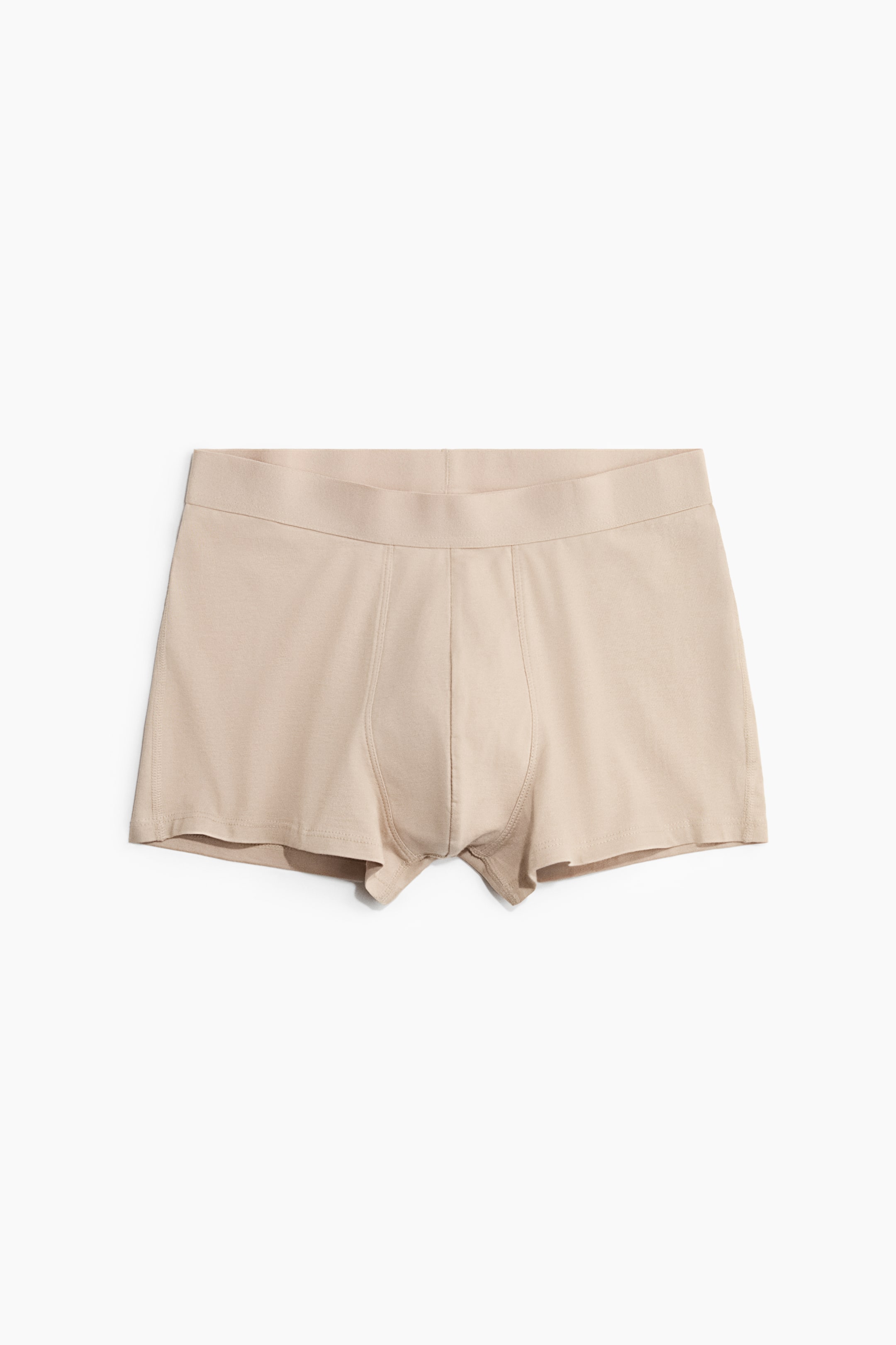 View larger image: 5-pack short trunks with Lycra® - Beige/Dark brown - Men | H&M 2