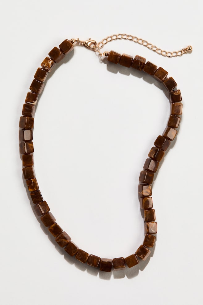 Kralenketting - Bruin - 2