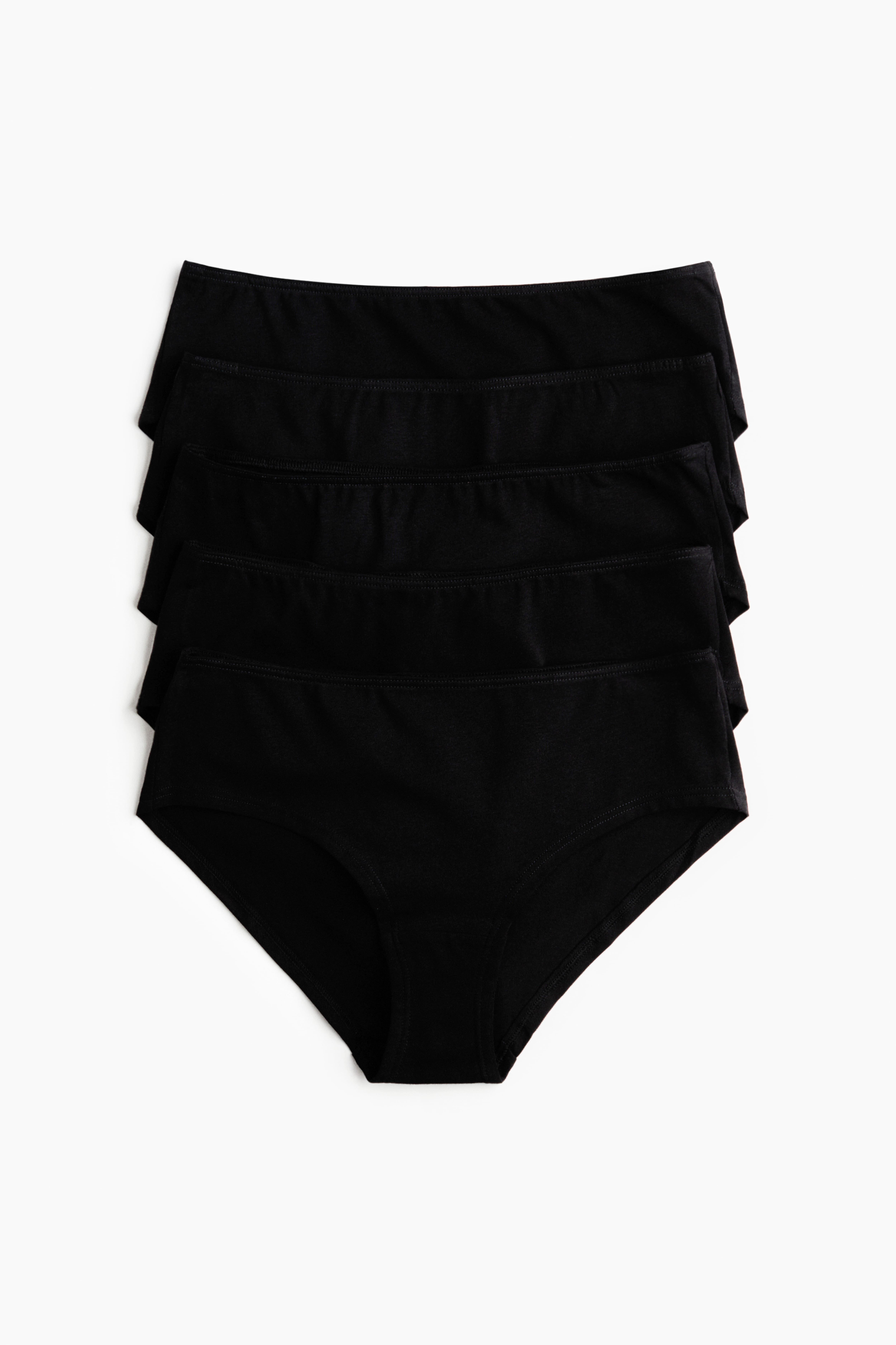 5-Pack Cotton Hipster Briefs