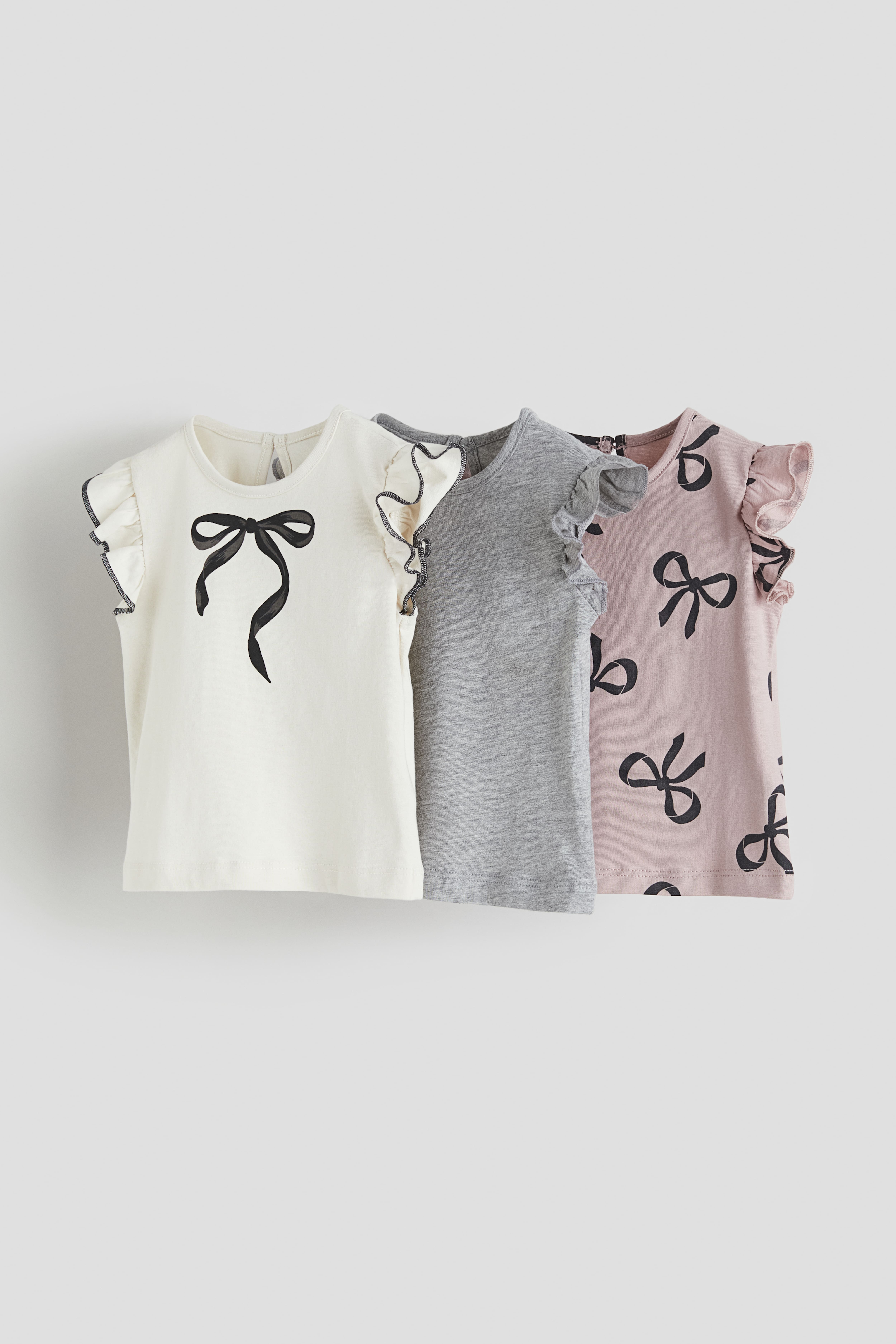 3 pack Cotton Tops