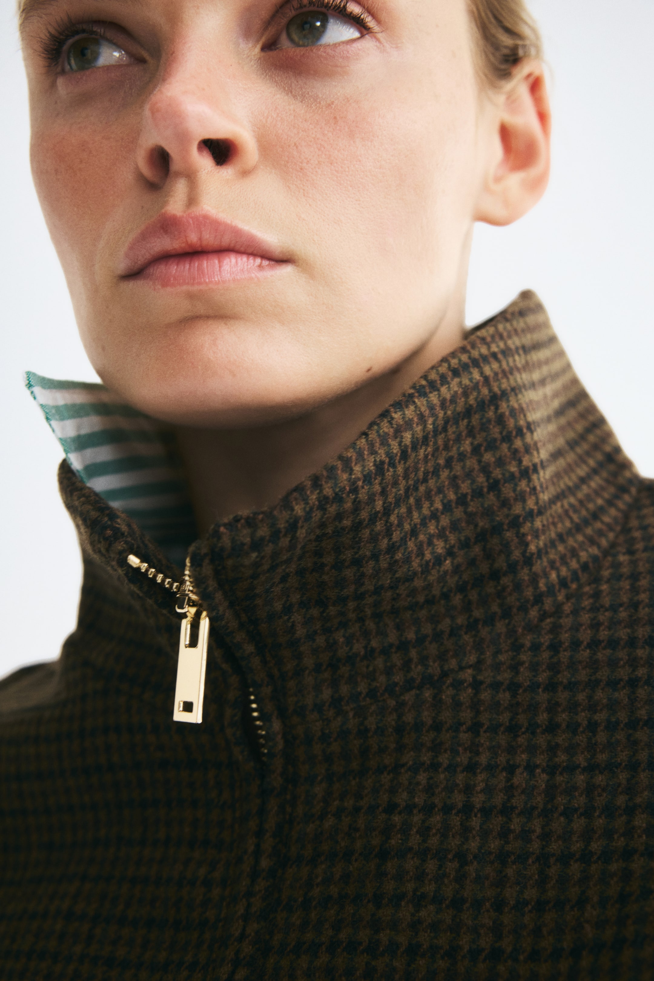 Женские куртки H&M Stand-Up Collar Wool-Blend Jacket — фото 3
