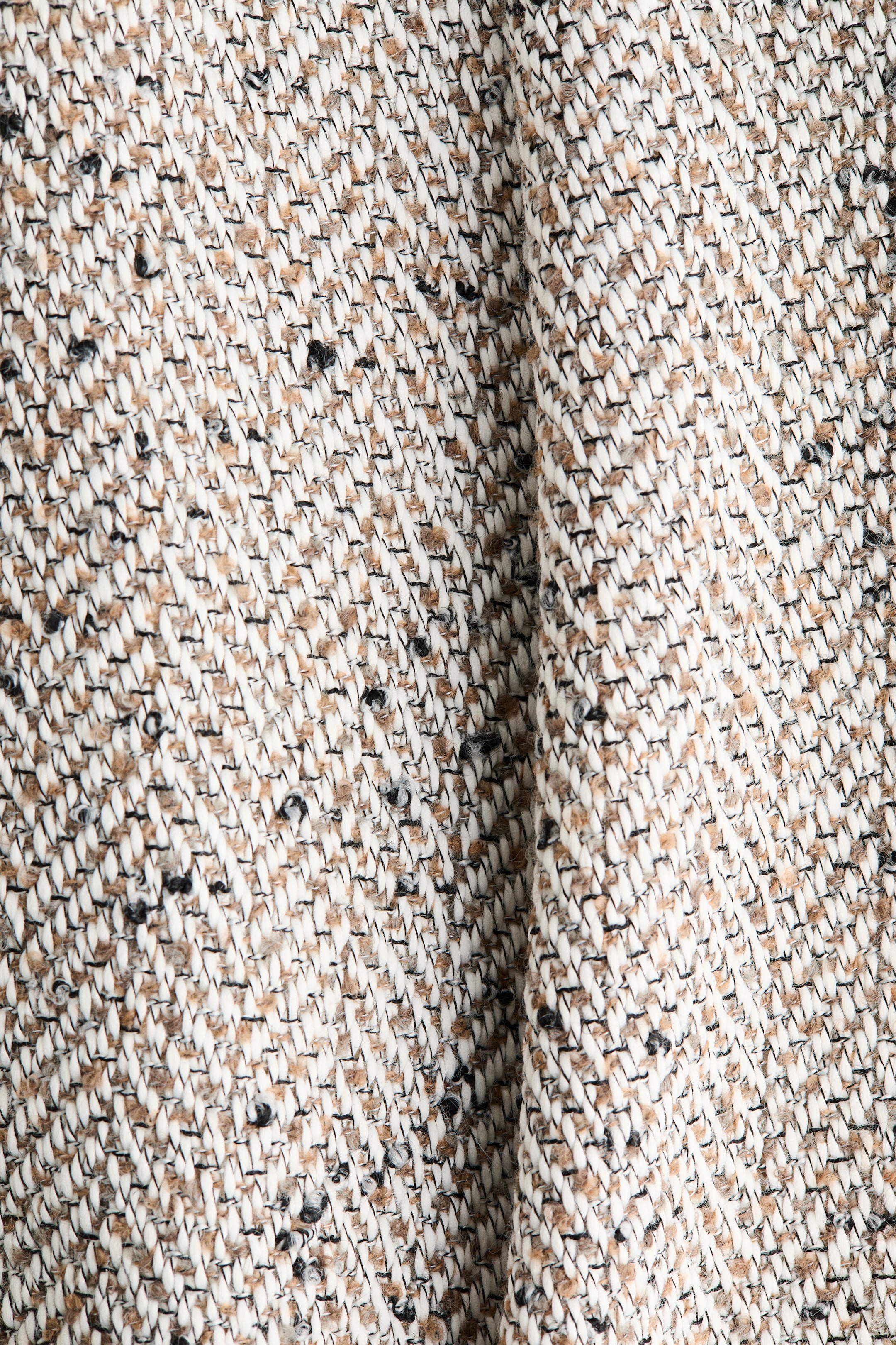 Ampliar la imagen: Falda en tejido de espiga - Blanco/Diseño - Ladies | H&M MX 2