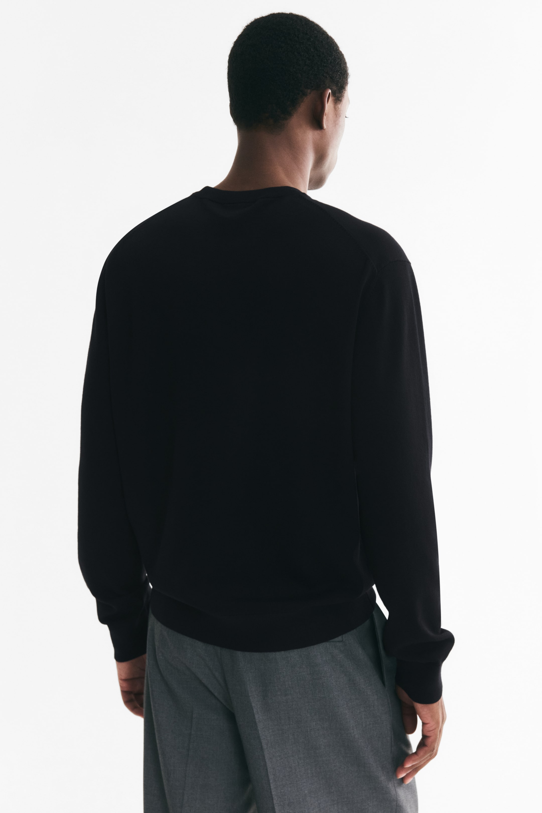 Regular-Fit Fine-Knit Sweater