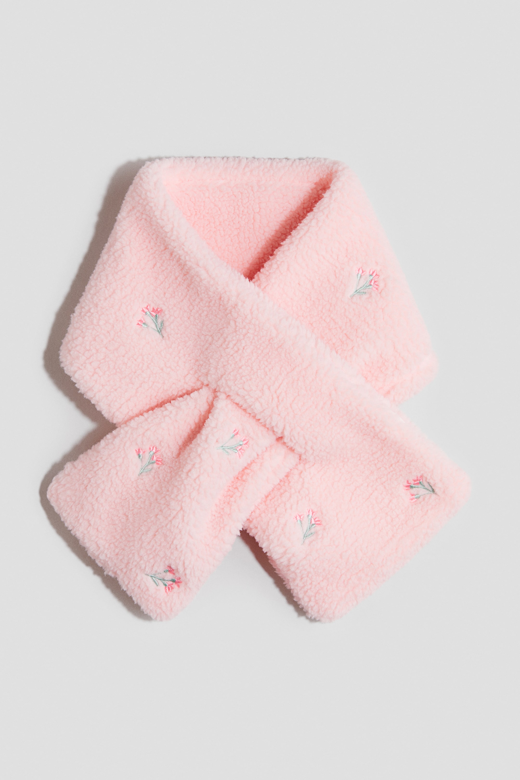 拡大画像を表示: 刺繍ディテールティペット - ライトピンク／フローラル - Kids | H&M JP 1