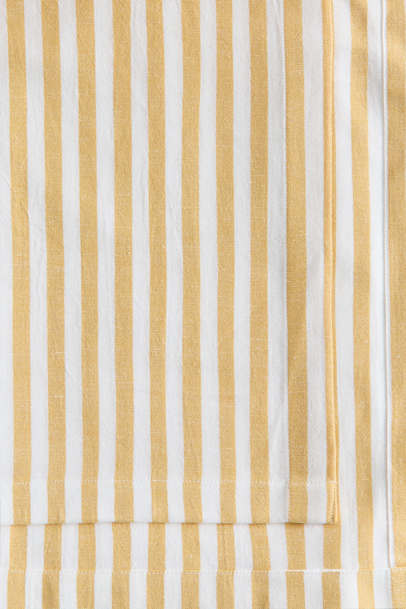Linen-blend tablecloth - Yellow/Striped/Yellow/Gingham check/Light pink/Gingham check/Light pink/Striped/Khaki green/Striped/Orange/Striped/Khaki green/Gingham check/Beige/Striped/Dark brown/Striped/Dark brown/Gingham check/Beige/Gingham check/Orange/Gingham check - 4