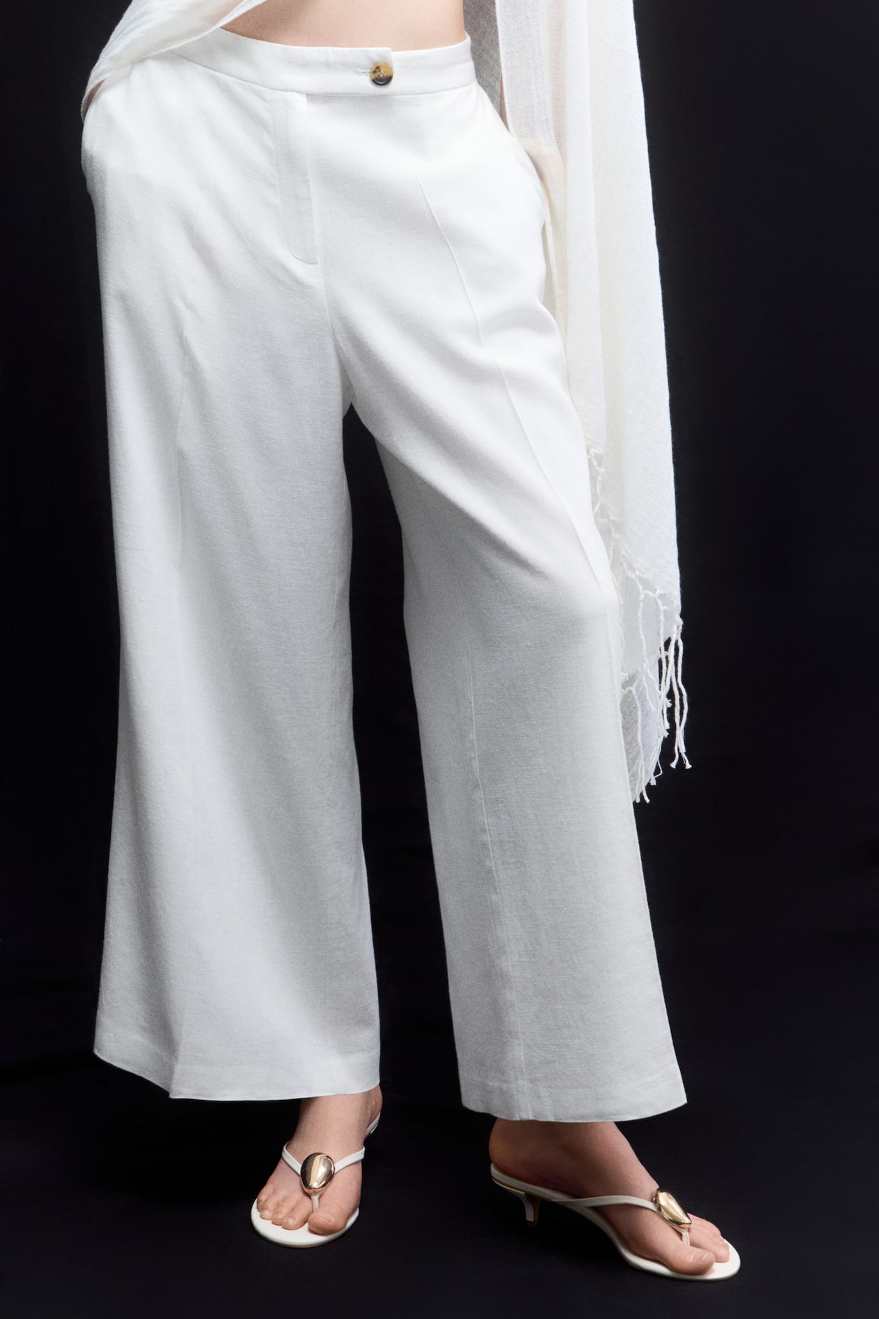 Dressy Linen-Blend Pants - image 3