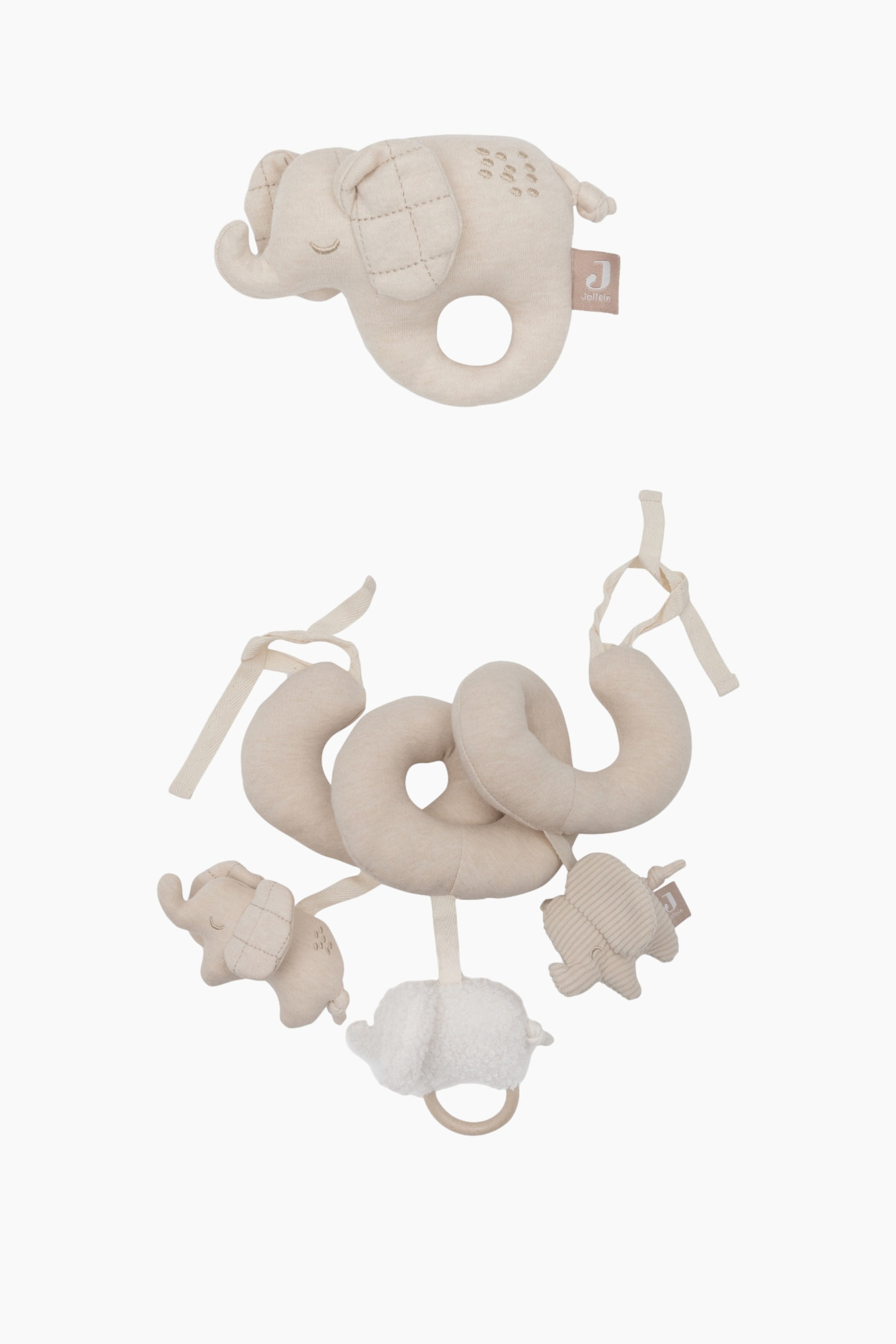 Größeres Bild ansehen: Aktivitäten-spirale & Rassel Elephant Tales - Elephant Tales - Jollein - Home All | H&M DE 1