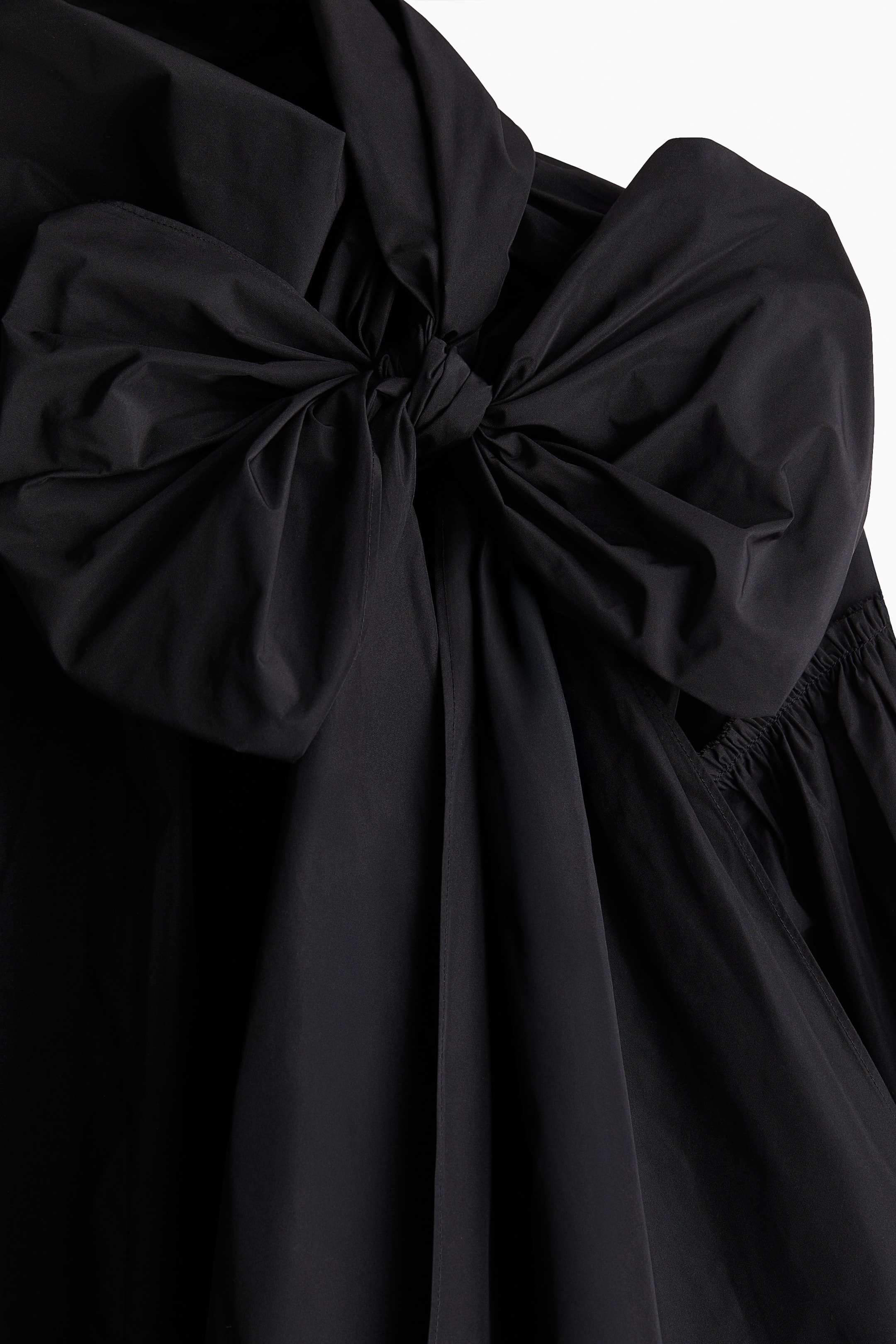 查看大圖: 蝴蝶結飾女衫 - 黑色 - Ladies | H&M HK 6