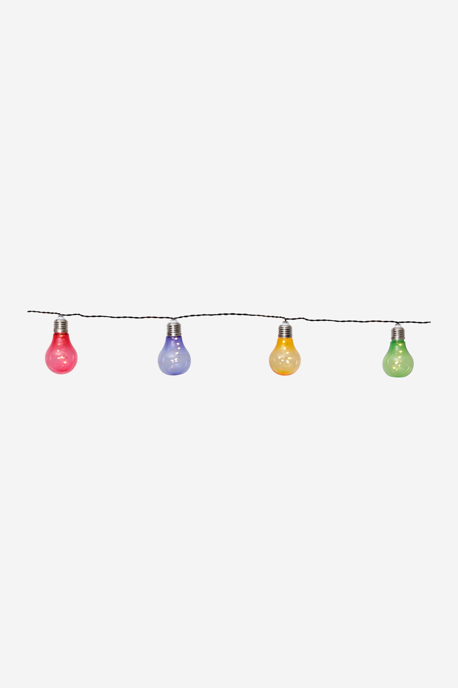 Solar-lichterkette Glow - Multi/Silber