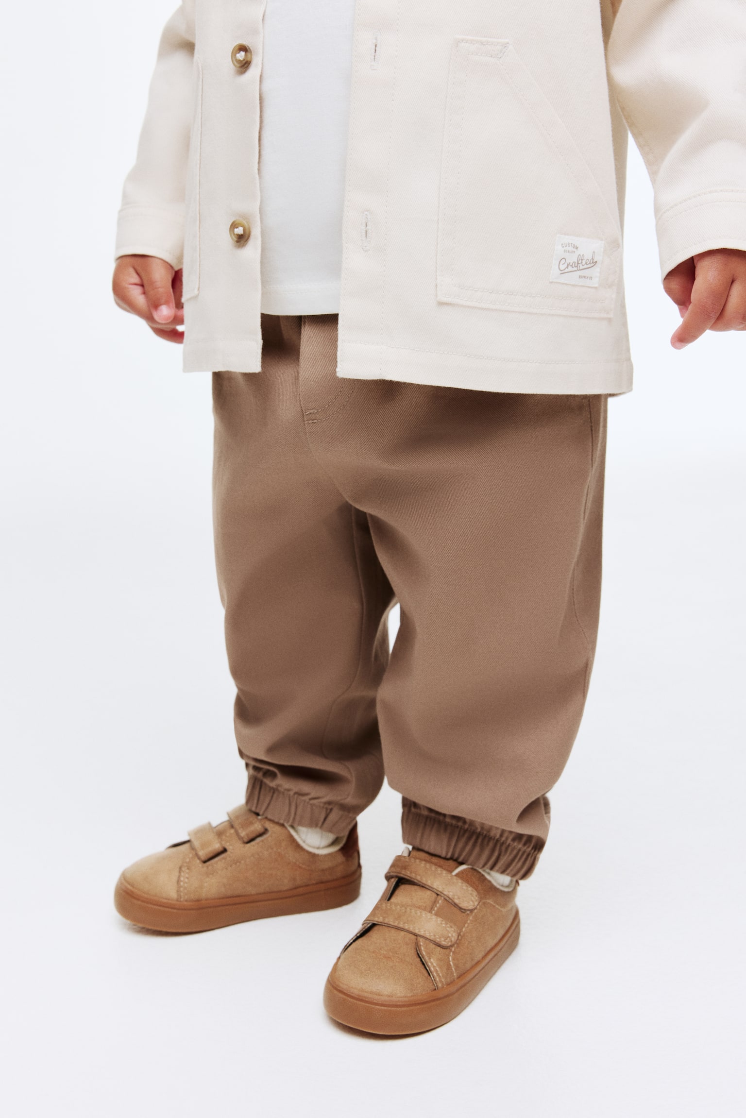 3-Piece Cotton Set - Light beige/brown - 4