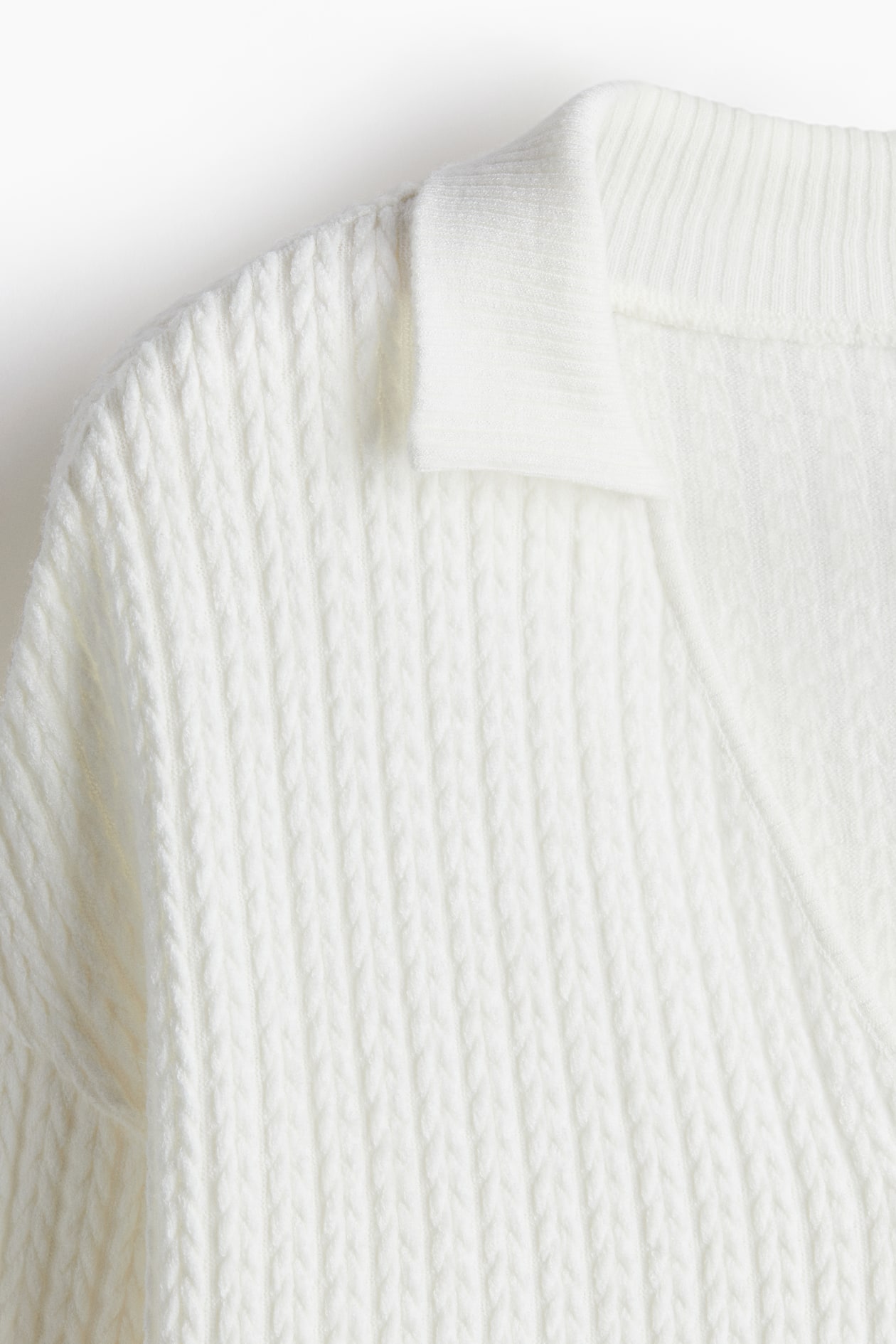Oversized Cable-Knit-Look Sweater - image 2