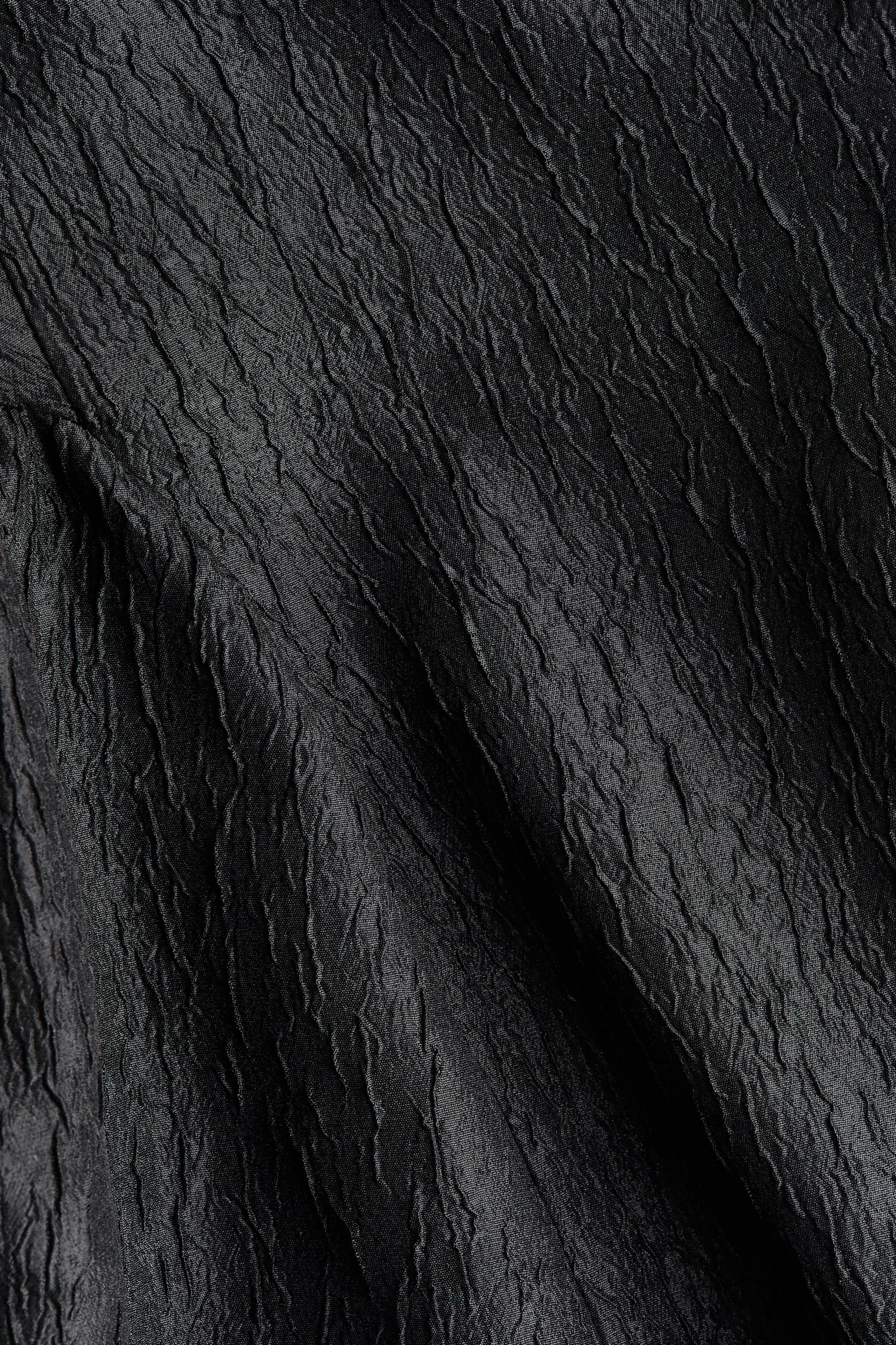 Vestido en tejido jacquard - Negro - 5