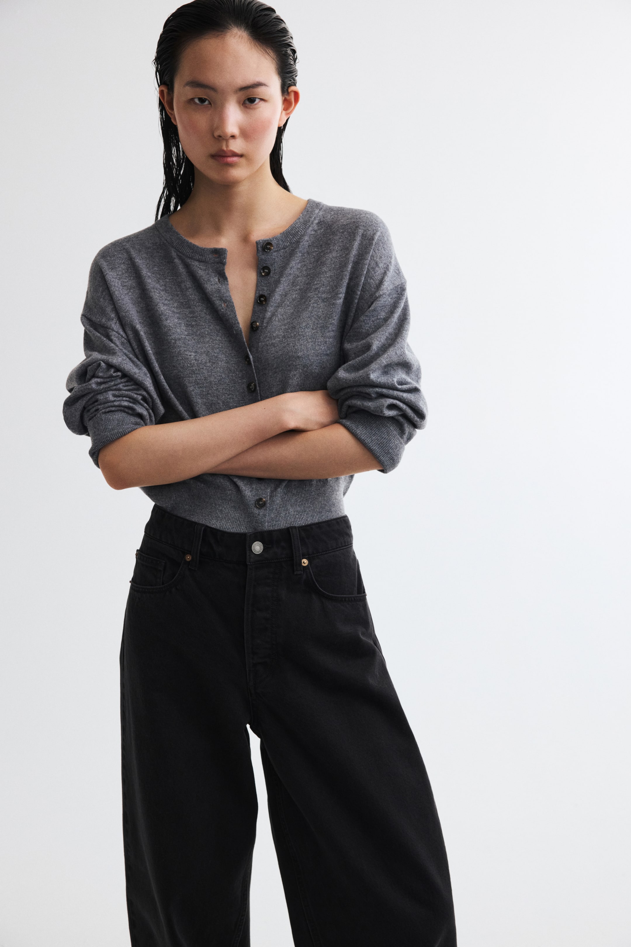 Baggy Regular Waist Jeans