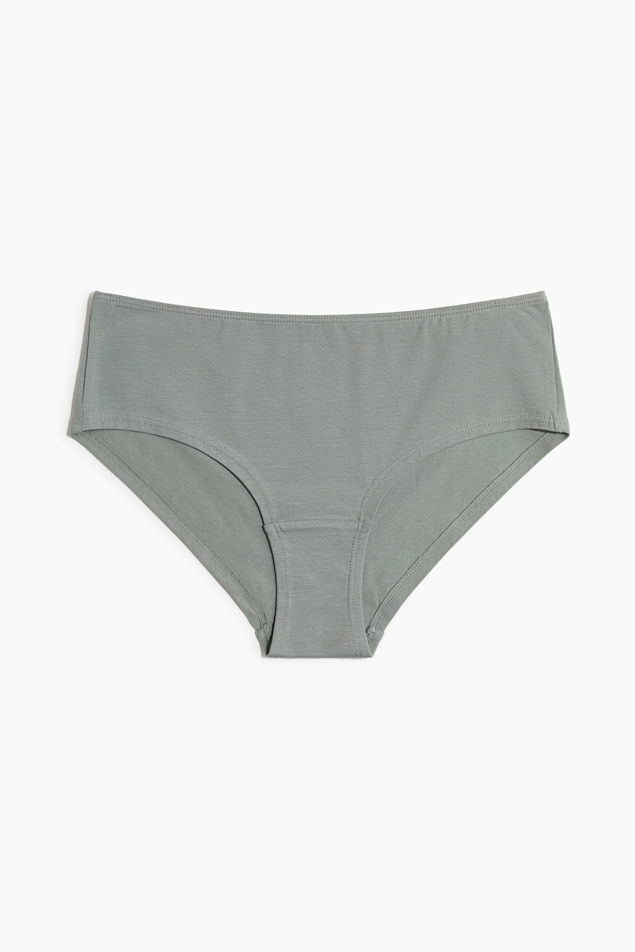 View larger image: 10-Pack Cotton Hipster Briefs - Gray/dusty green - Ladies | H&M US 2
