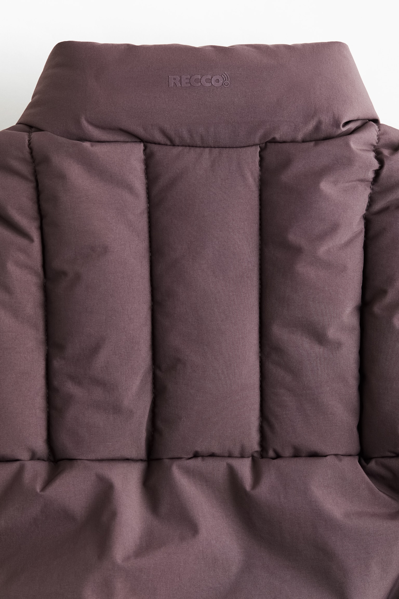 Padded ski jacket with ThermoMove™ - Aubergine purple/Cream - 9