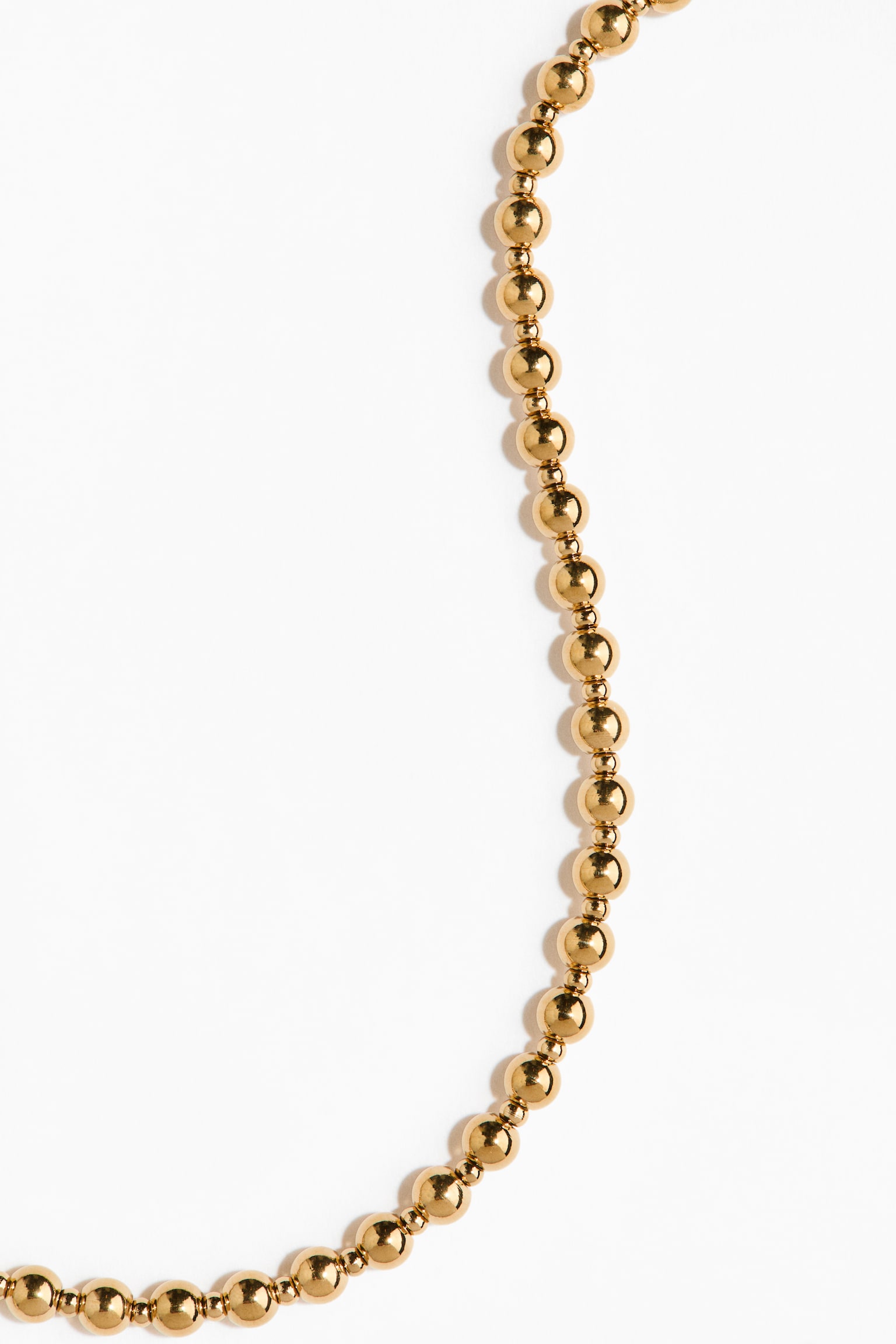 Waterproof chain necklace - Gold-coloured - 3