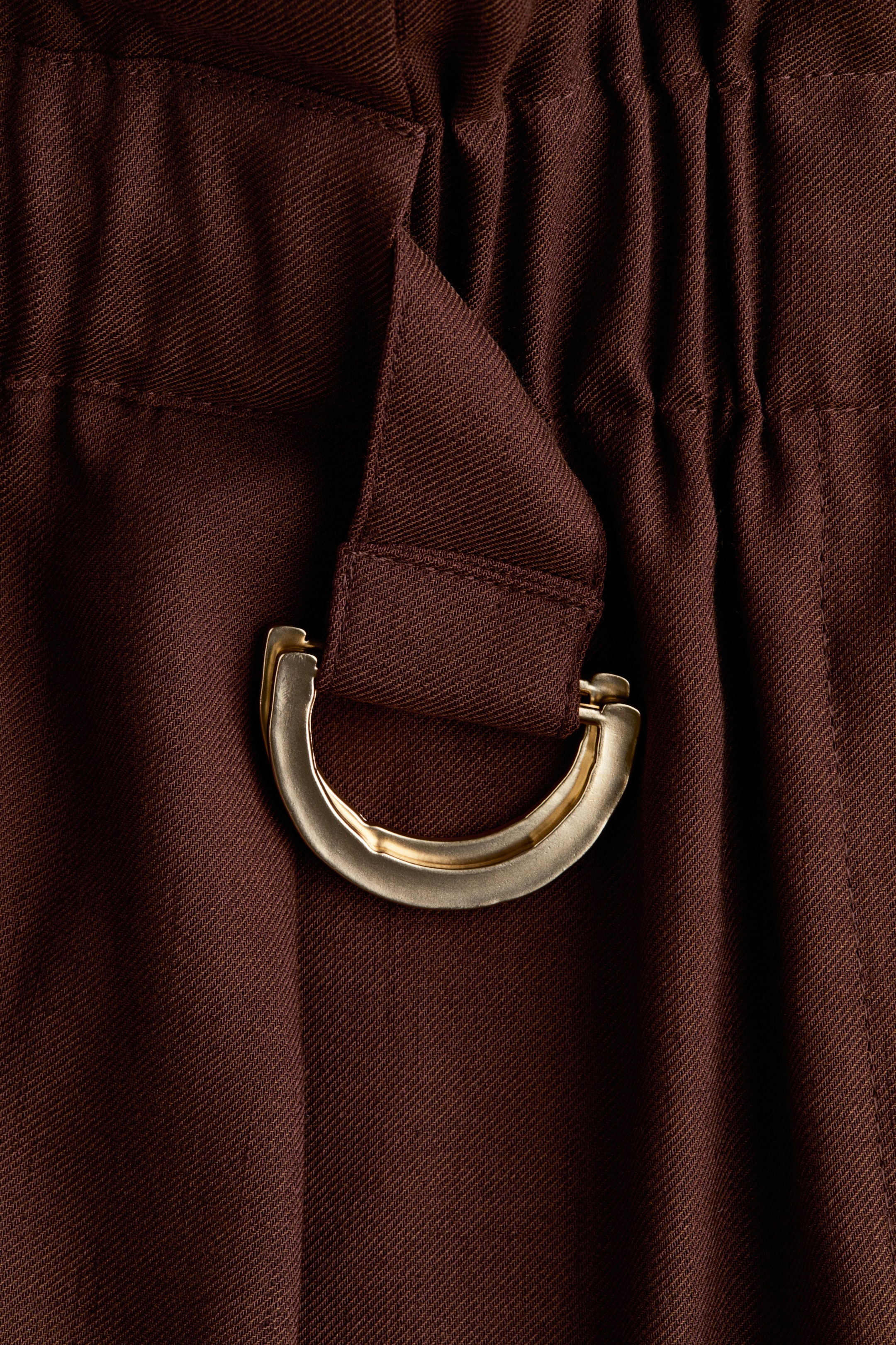 Paper Bag Shorts with Belt