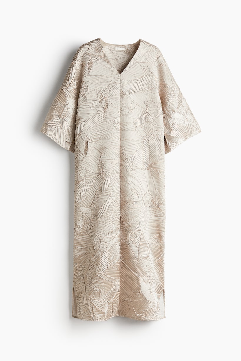 Jurk H&m Katoenen Kaftan Jurk Hm Kaftan Jurk Zomerjurk H&m
