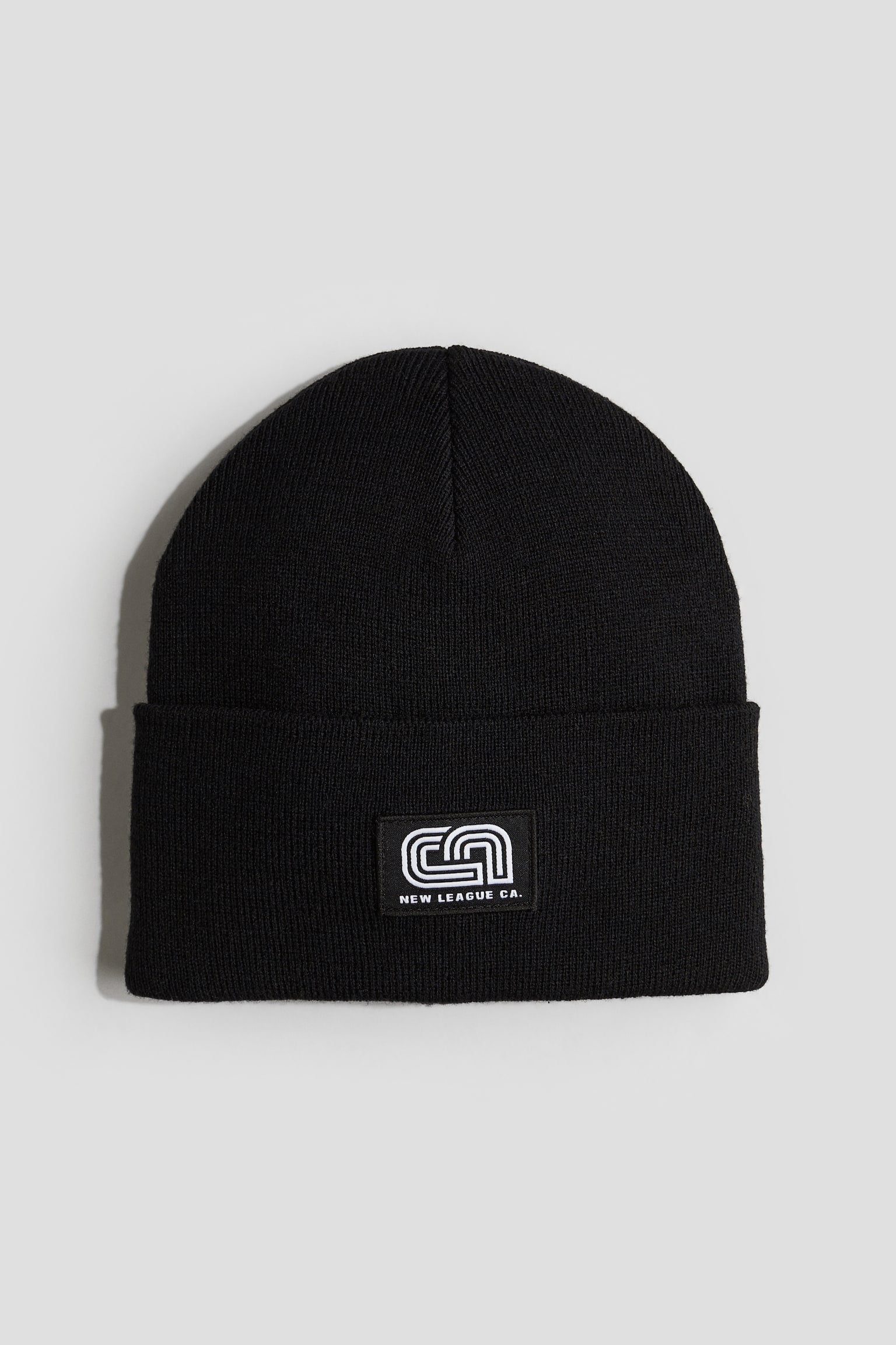 Appliquéd beanie - Black/New League/Dark green/Grey marl/New League - 1