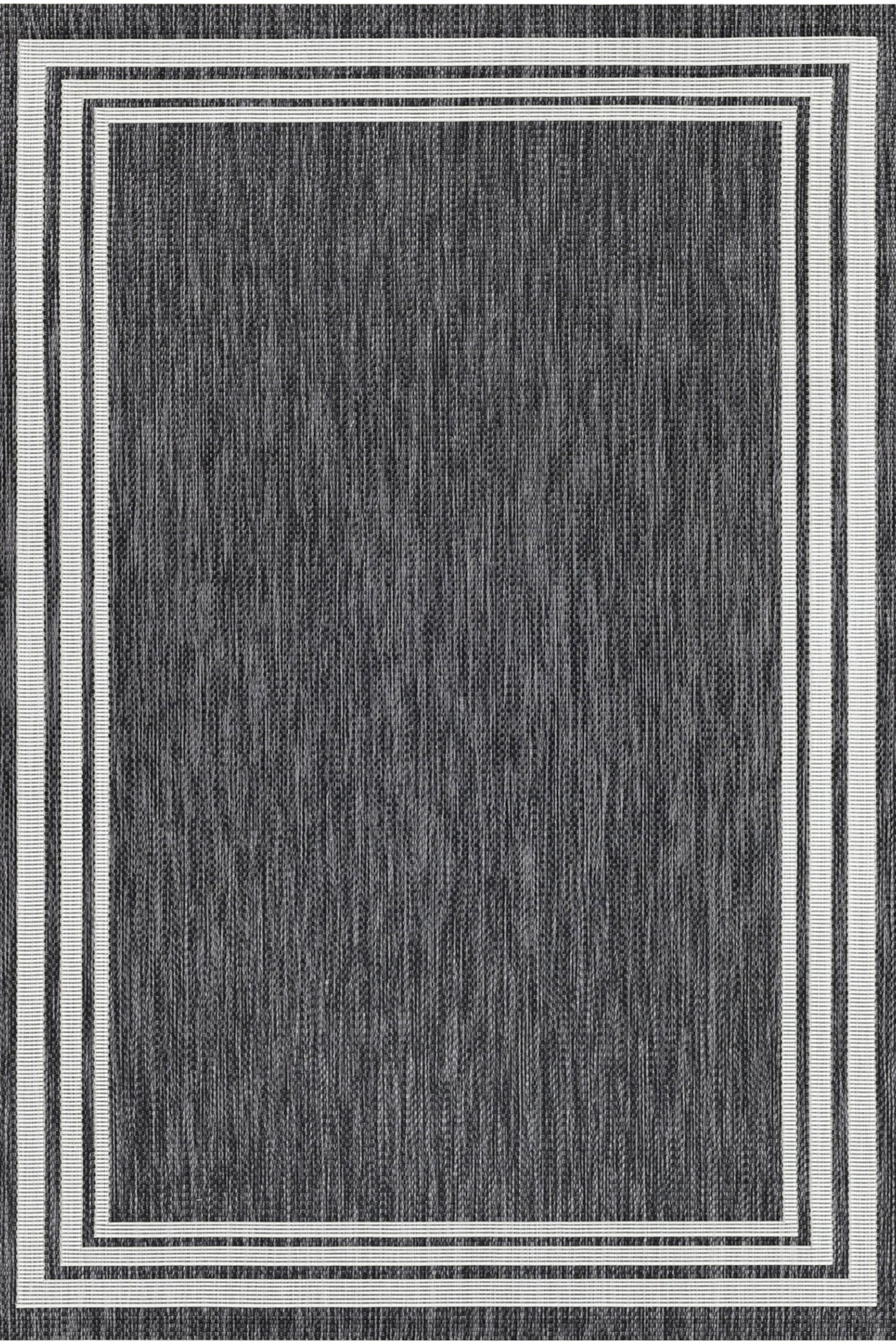 Akriti In- /outdoor Area Rug - Grey, Ivory - 1