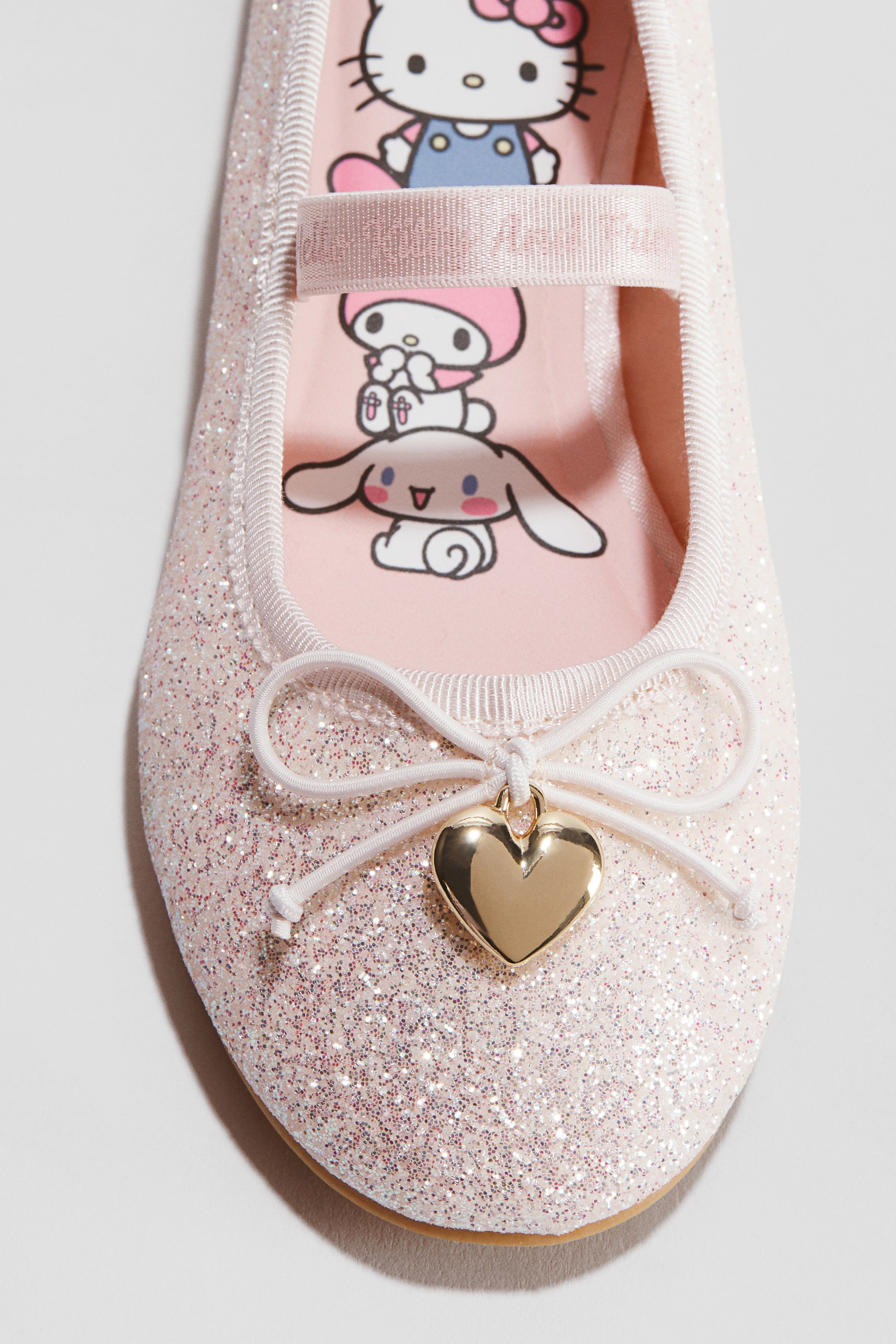 Glittery Ballet Flats