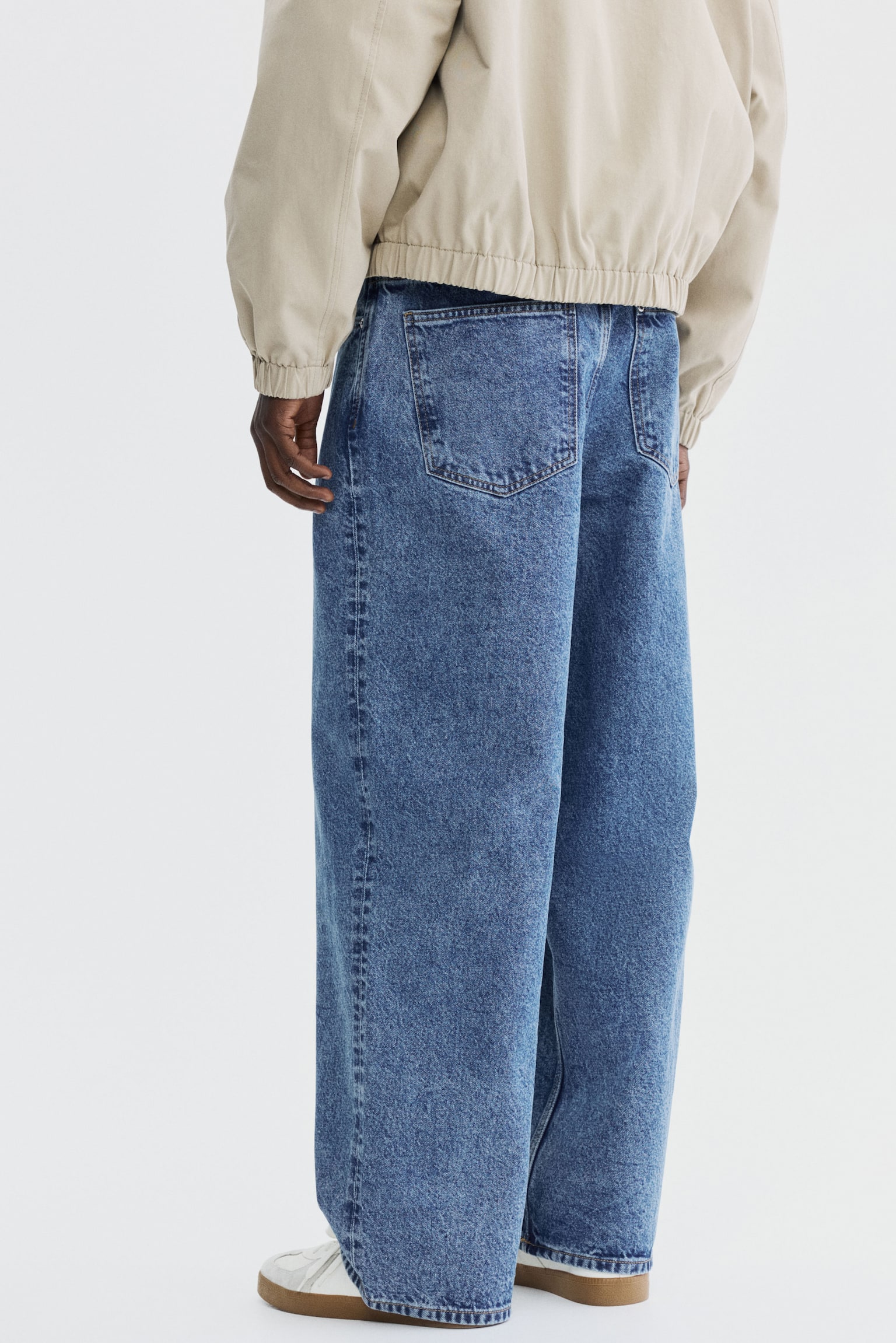Baggy Jeans - Medium denim blue/Dark denim grey/Dark denim blue - 3