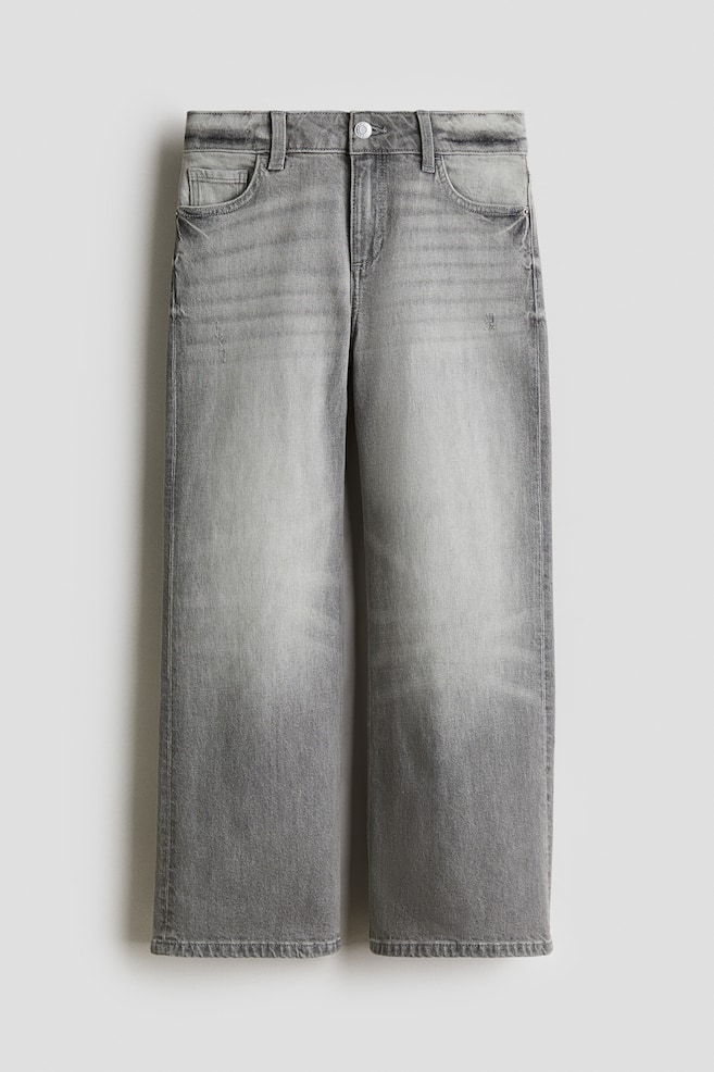 Baggy Fit Bootcut Jeans - Washed light gray/Denim blue/Denim blue/Denim blue/Denim gray/Denim blue/Denim black - 1