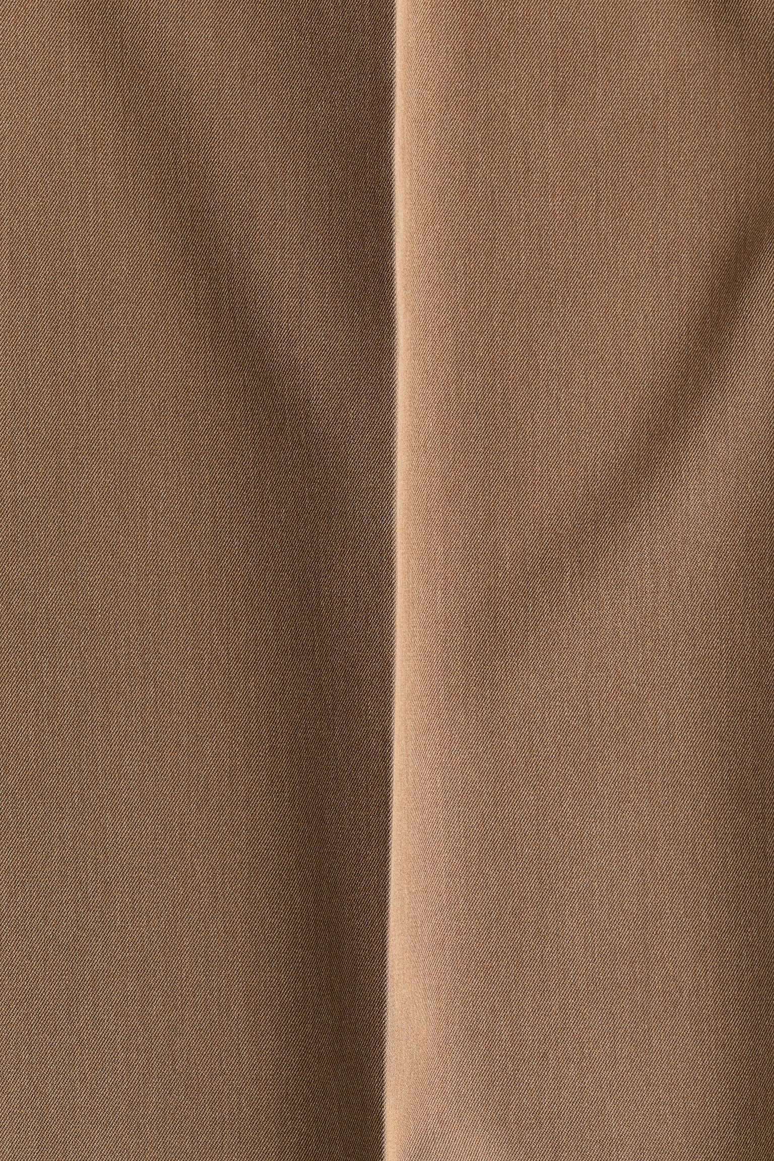 Женские брюки H&M Twill Dress Pants, цвет: Тёмный бежевый — фото 7