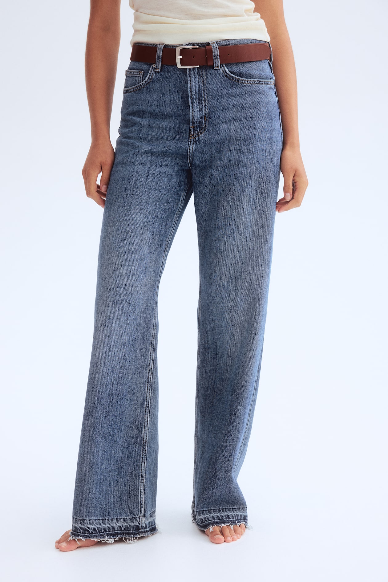 Ava Ultra High Rise Wide Leg Jeans - image 4