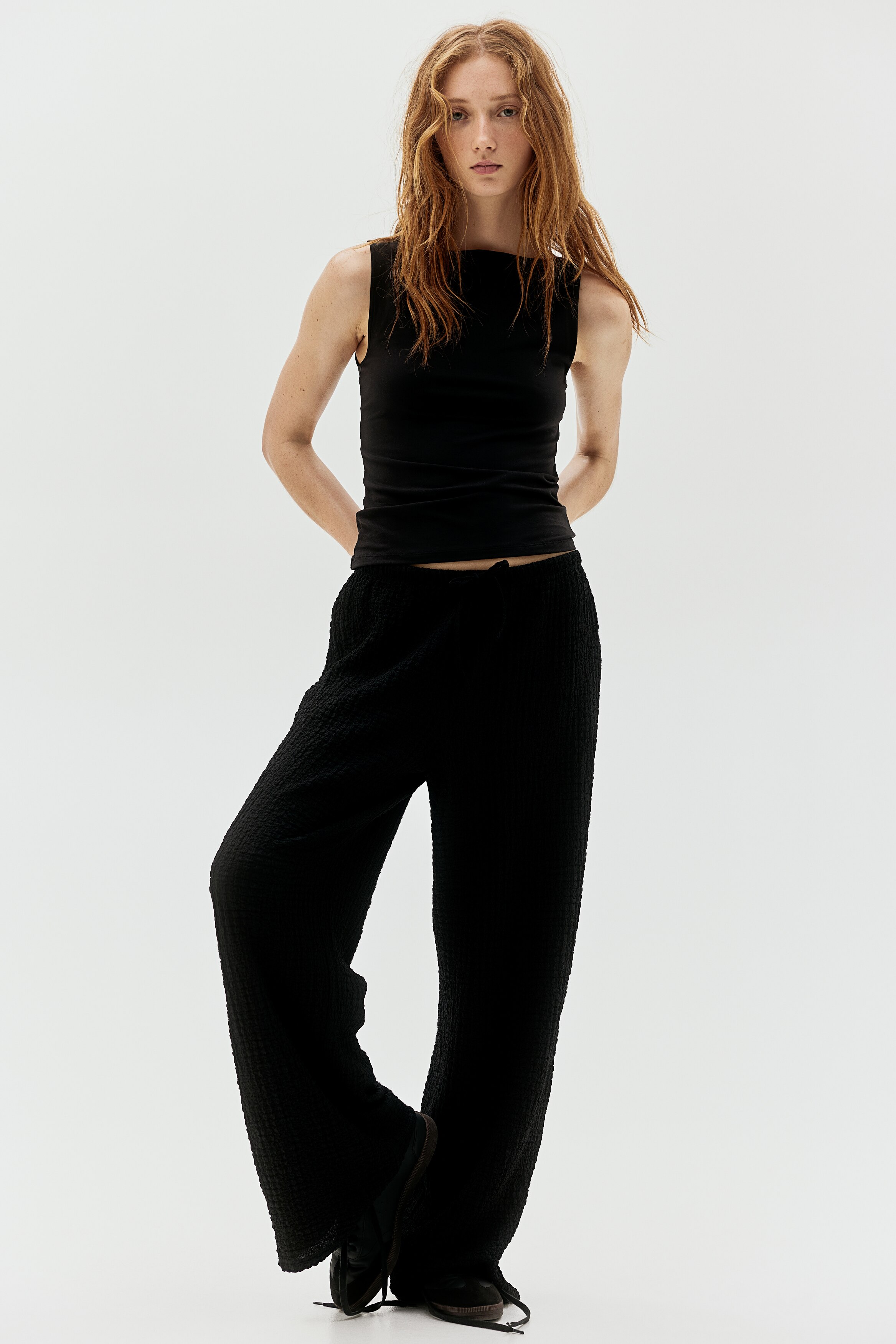 crinklecrinklecrinkle パンツ　ブラック crinc-cc-3556_c.jpg?crop=